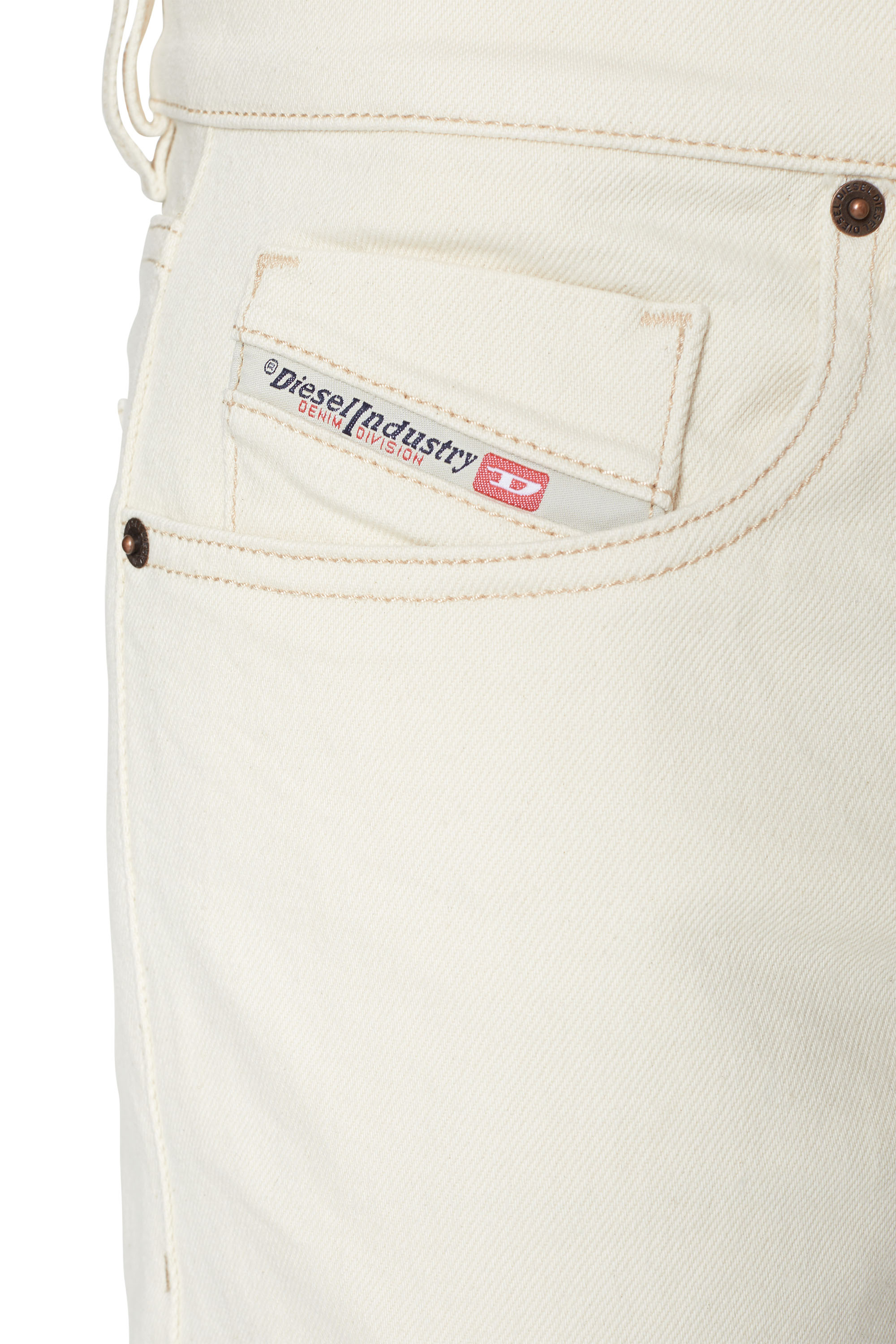 Diesel - Slim Jeans 2019 D-Strukt 09B94, White - Image 3