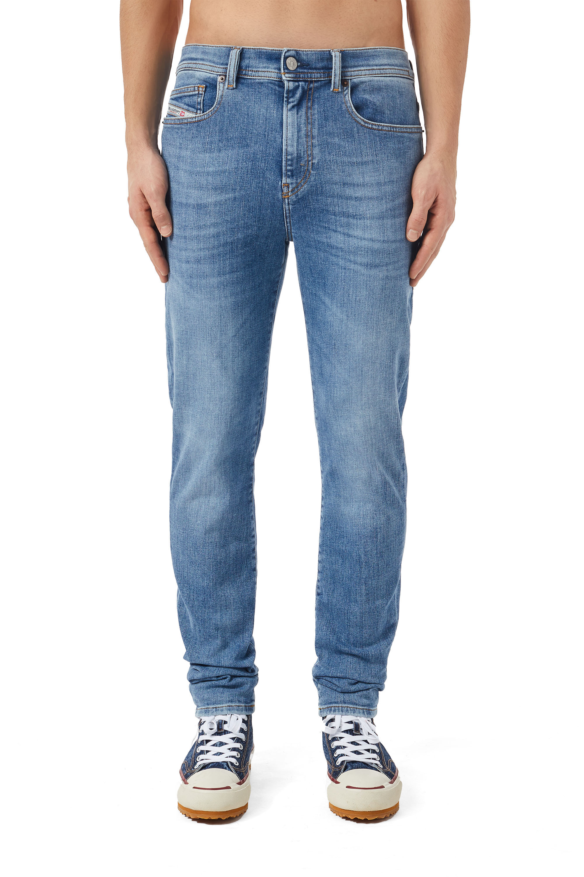 1983 09C01 Skinny Jeans, Medium blue - Jeans