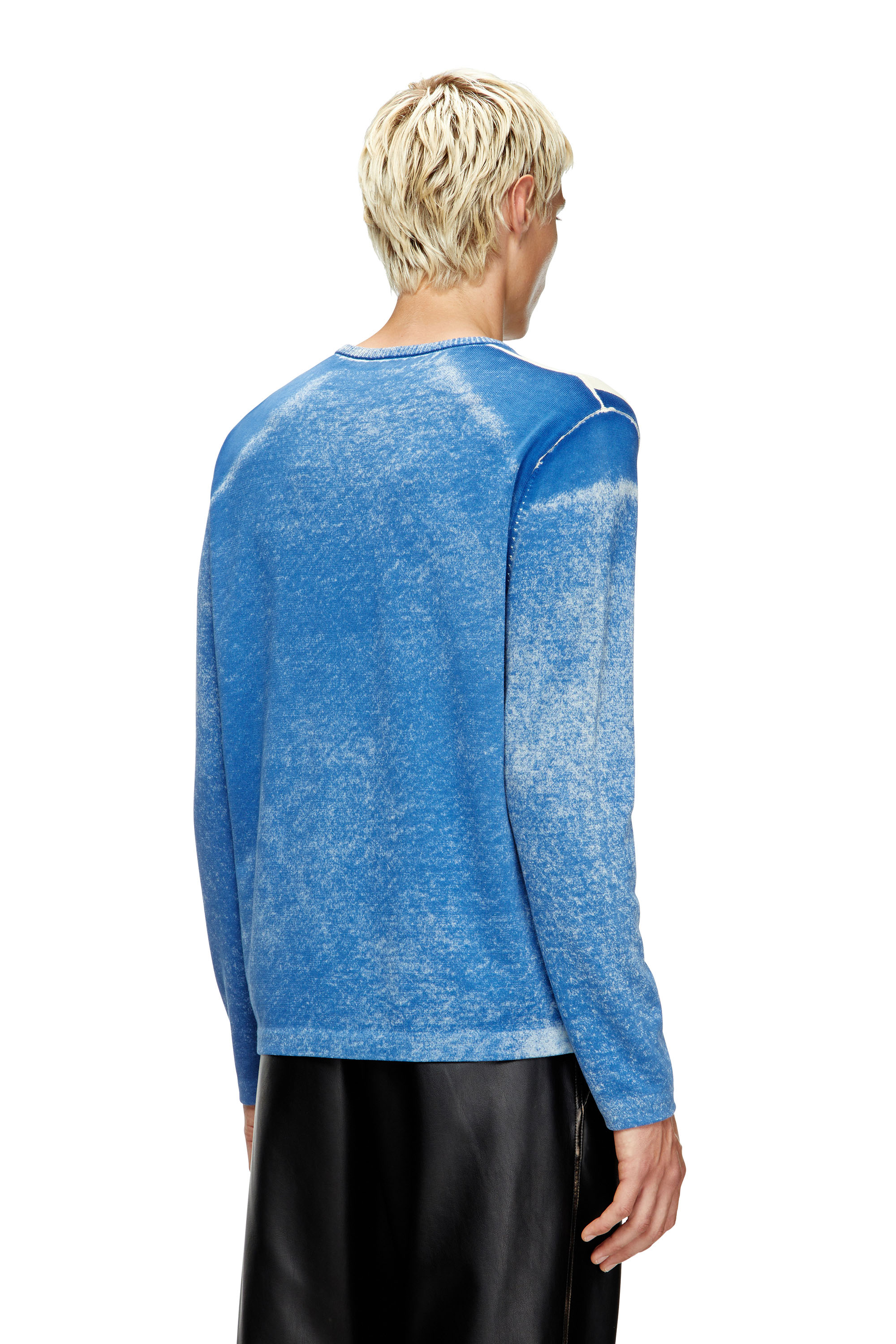 Diesel - K-OLIBA-V, Jersey con estampado interior de rayas Hombre in Multicolor - 3