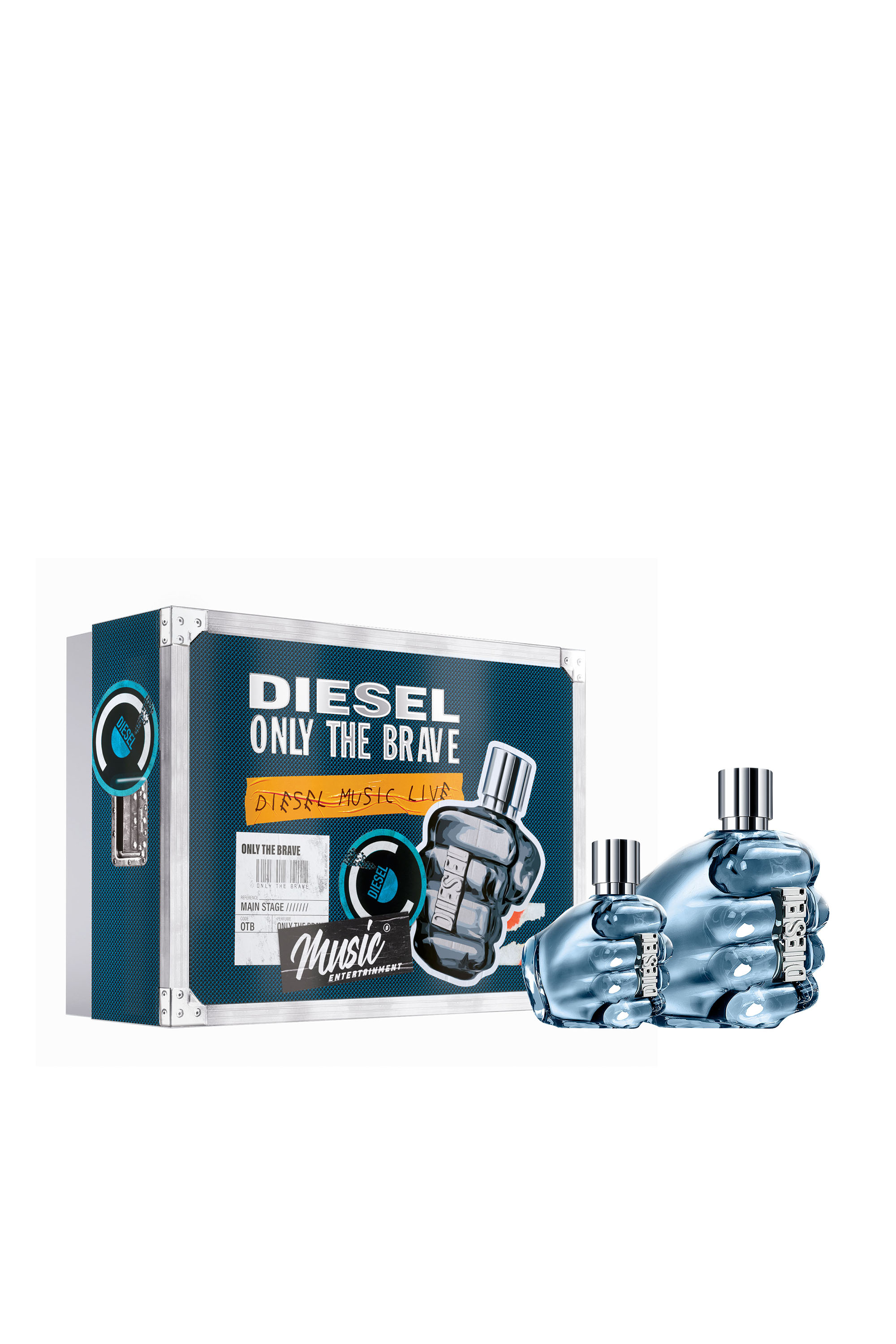 Diesel - ONLY THE BRAVE 125 ML GIFT SET, Azul - Image 1
