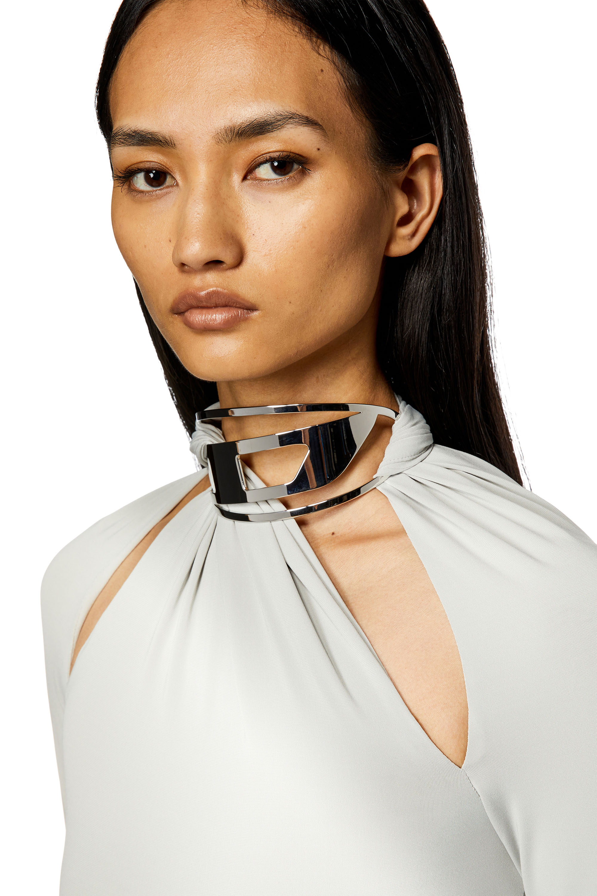 Women's Cut-out bodysuit with choker necklace | T-SAFY Diesel