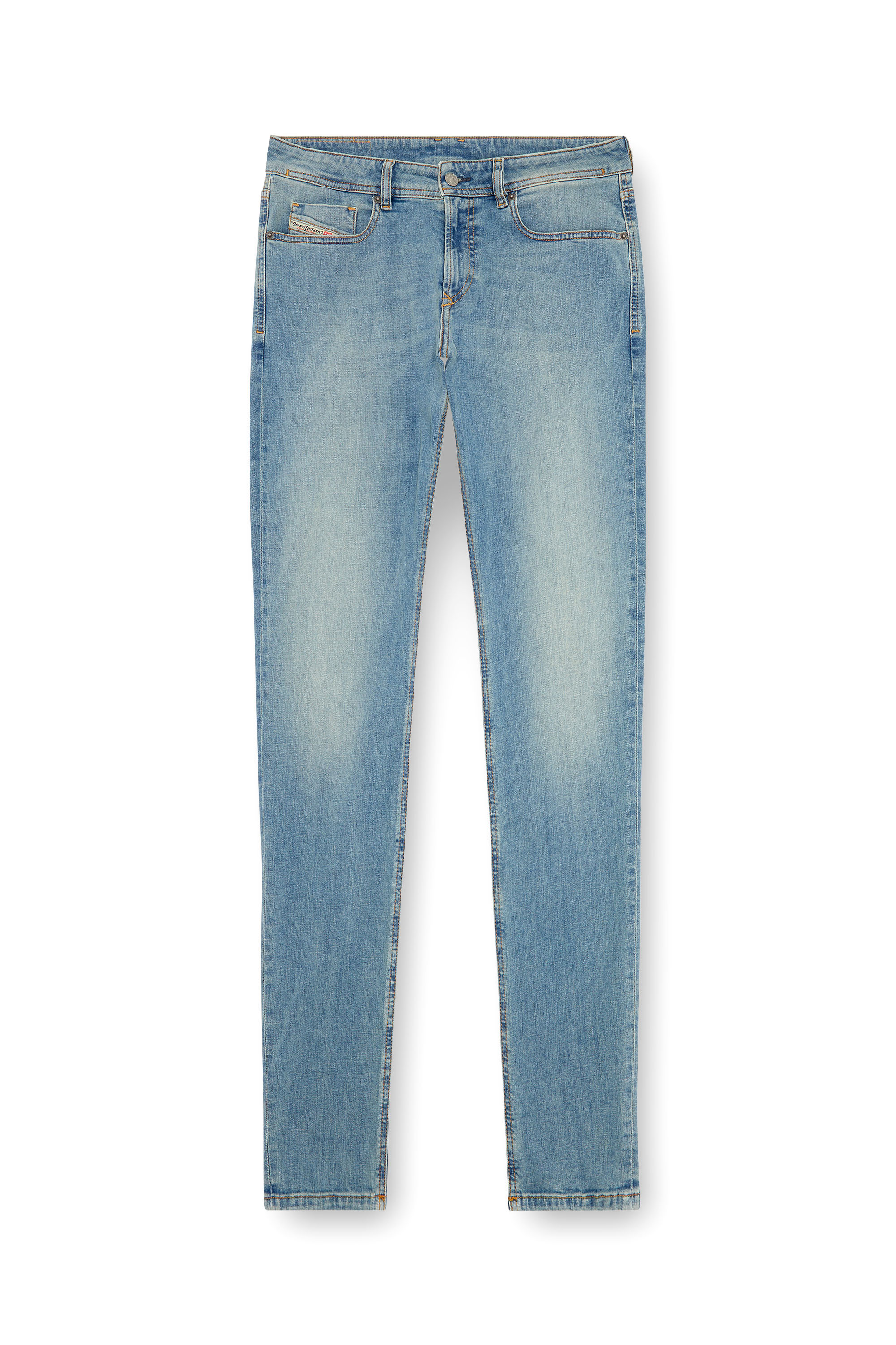 Diesel - Man Skinny Jeans 1979 Sleenker 09J16, Light Blue - Image 3
