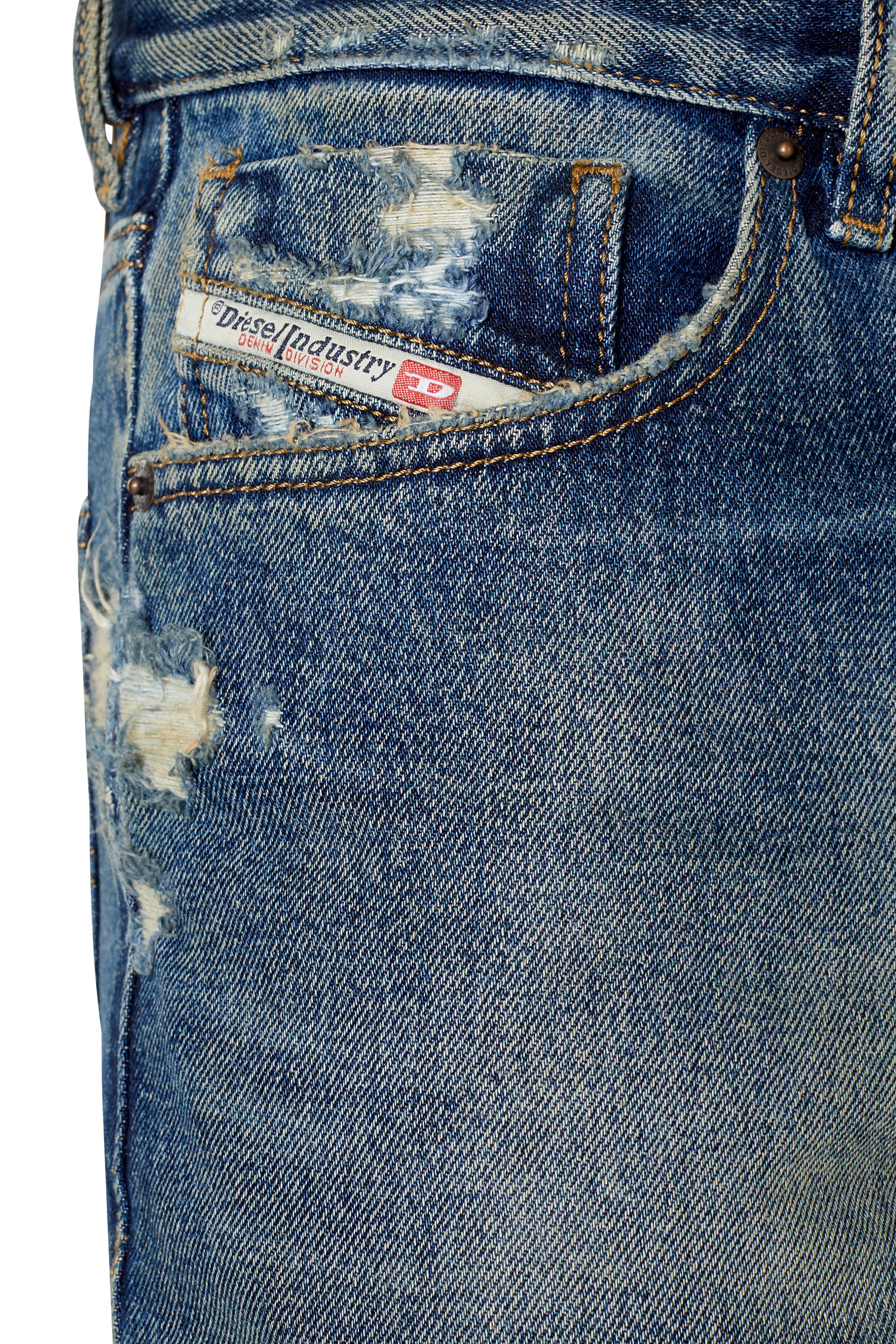 1995 D-Sark Man: Straight Dark blue Jeans | Diesel