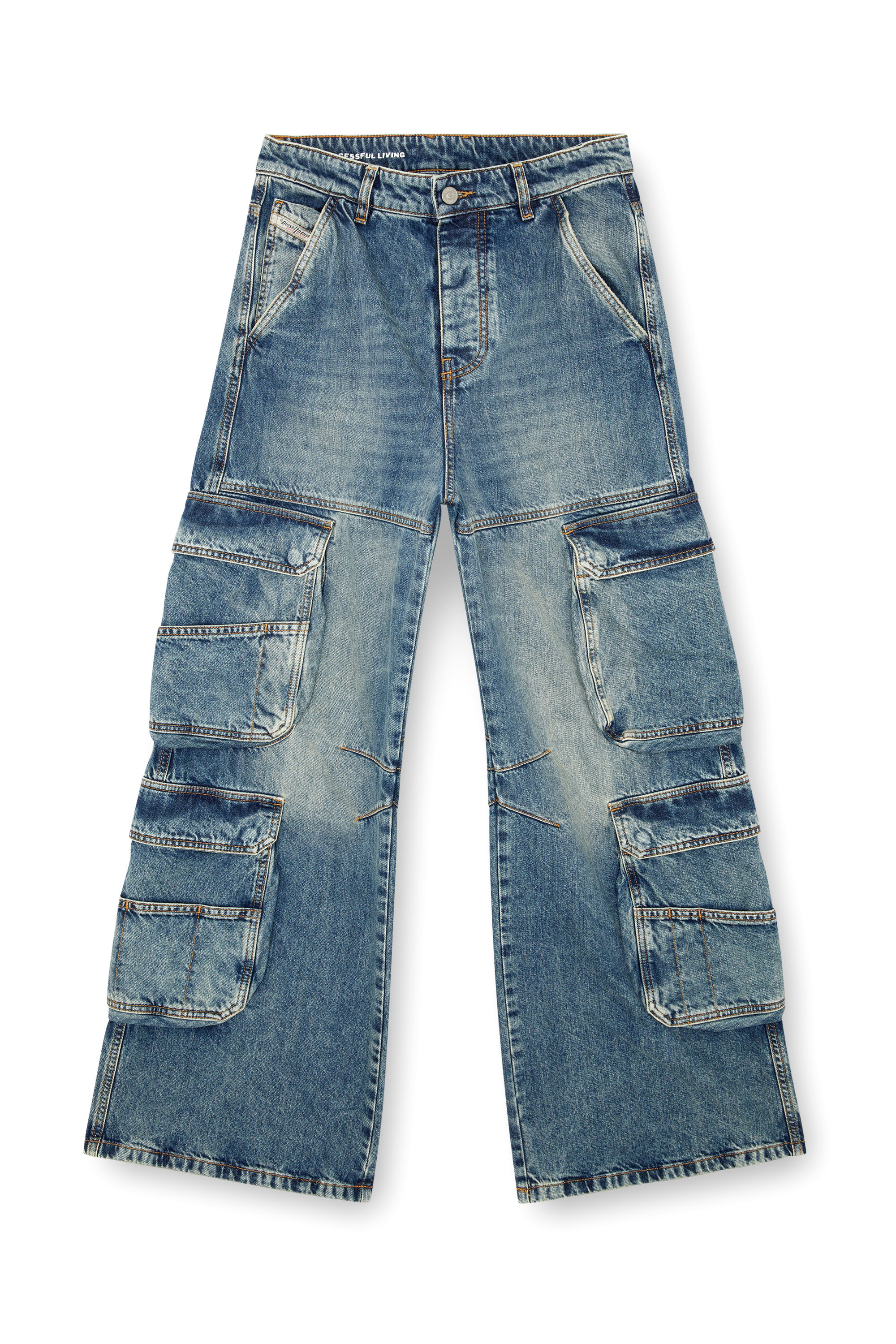 Diesel - Straight Jeans 1996 D-Sire 0NLAX, Mujer Straight Jeans - 1996 D-Sire in Azul marino - Image 3