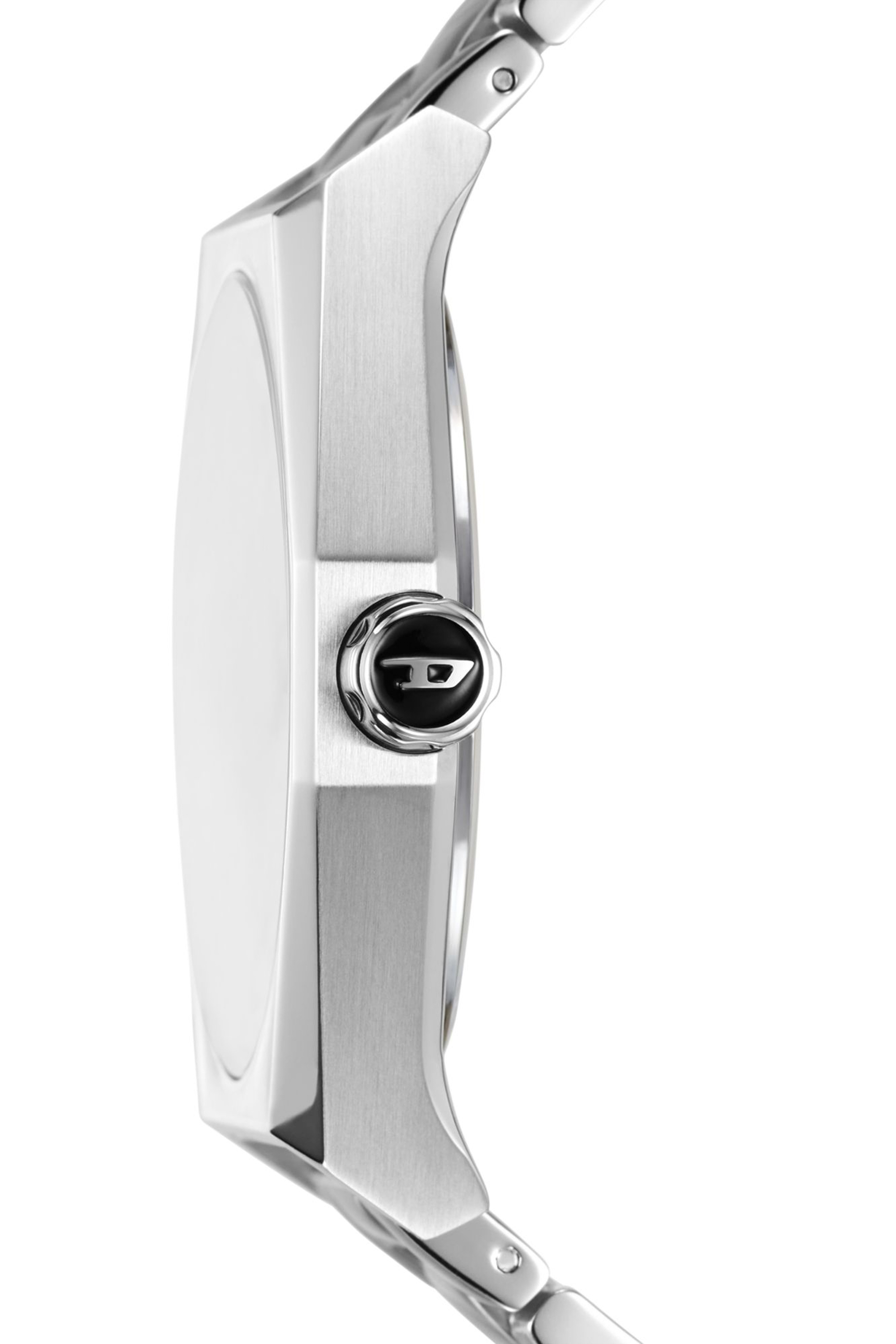 stainless enamel watch and | DZ2195 Scraper Men\'s steel Diesel black