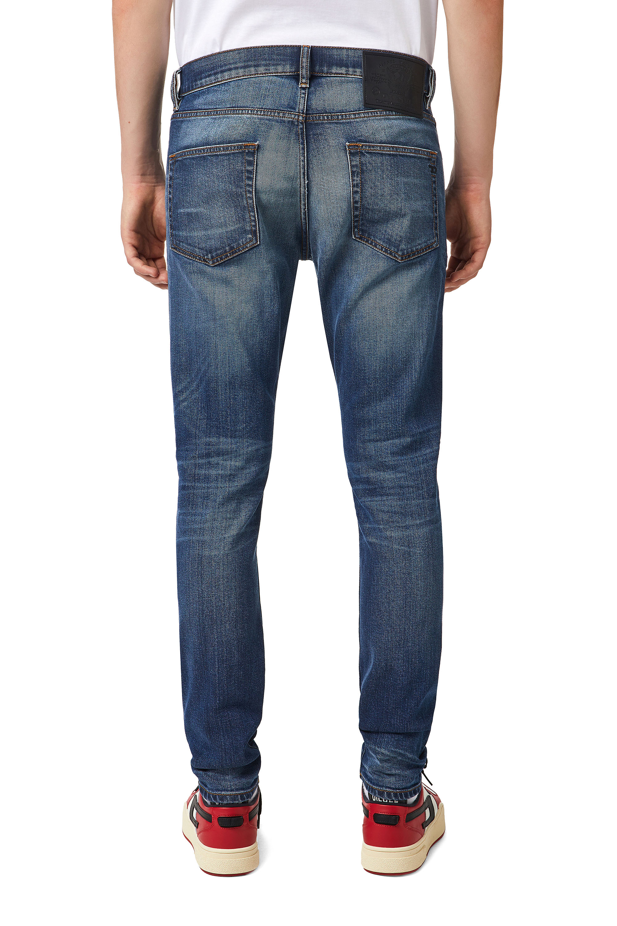 Diesel - D-Strukt Slim Jeans 09A98, Dark Blue - Image 2