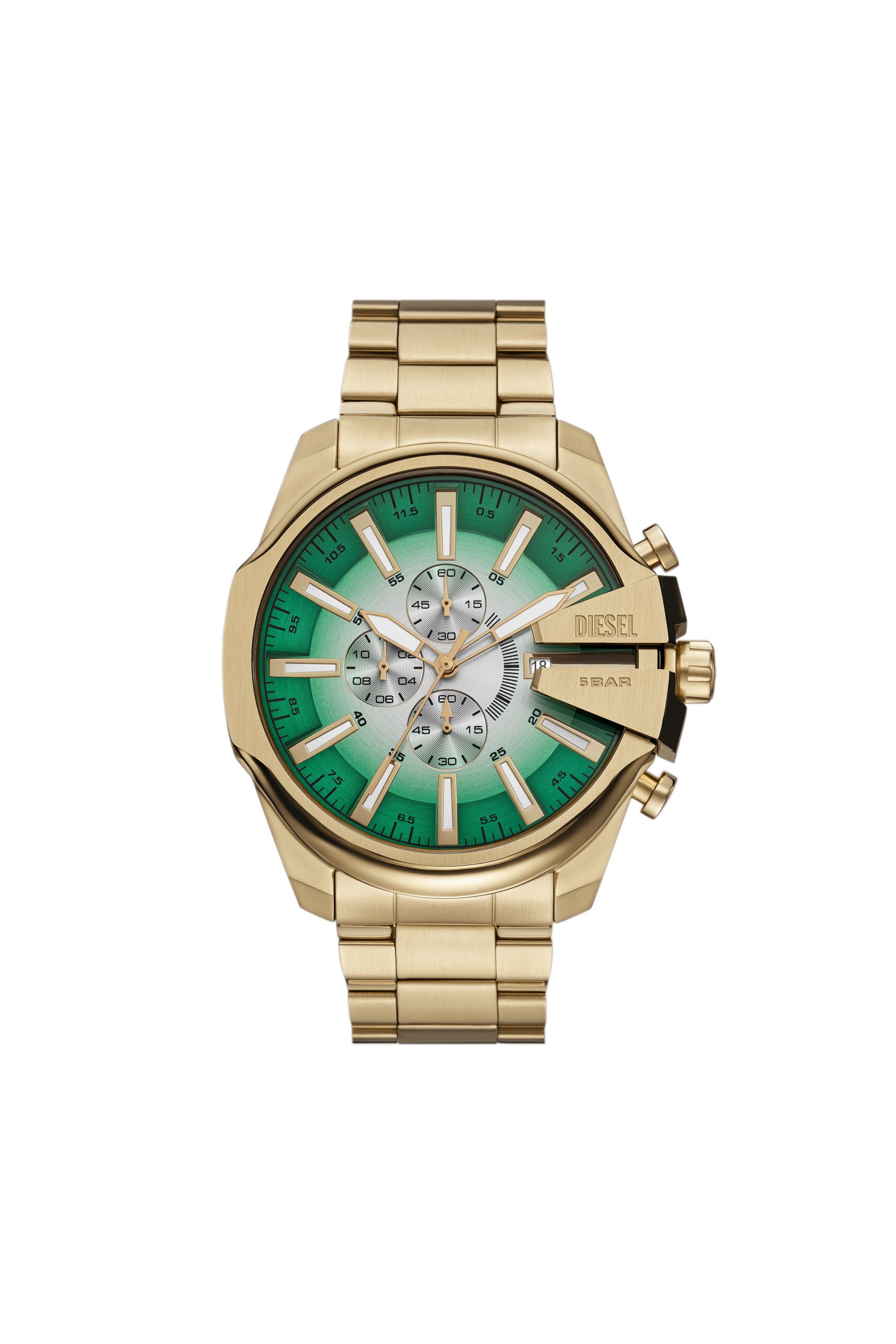 Diesel - DZ4684 WATCH, Reloj de acero inoxidable Mega Chief Slim Hombre in Dorado - 1