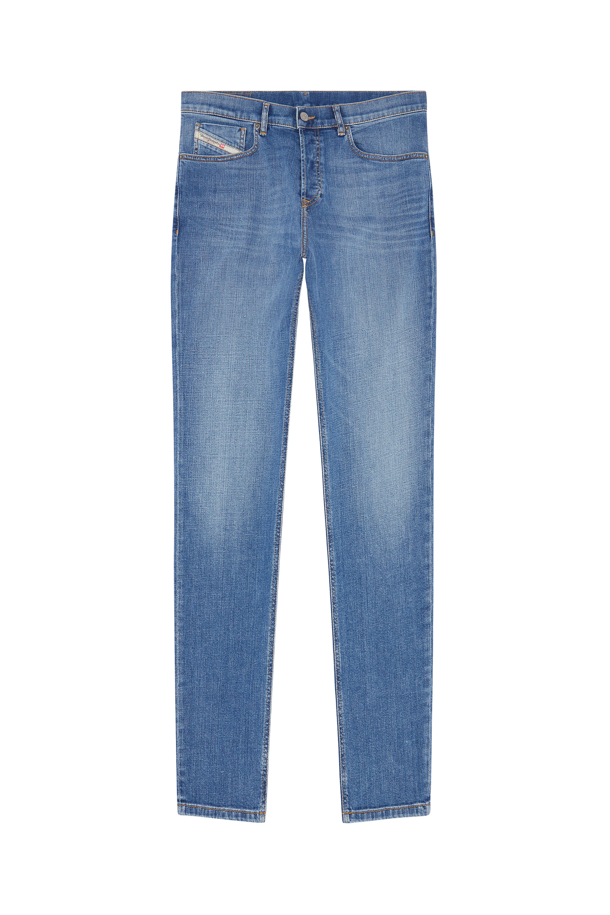 Diesel - 2005 D-FINING 09D47 Tapered Jeans, Azul medio - Image 1