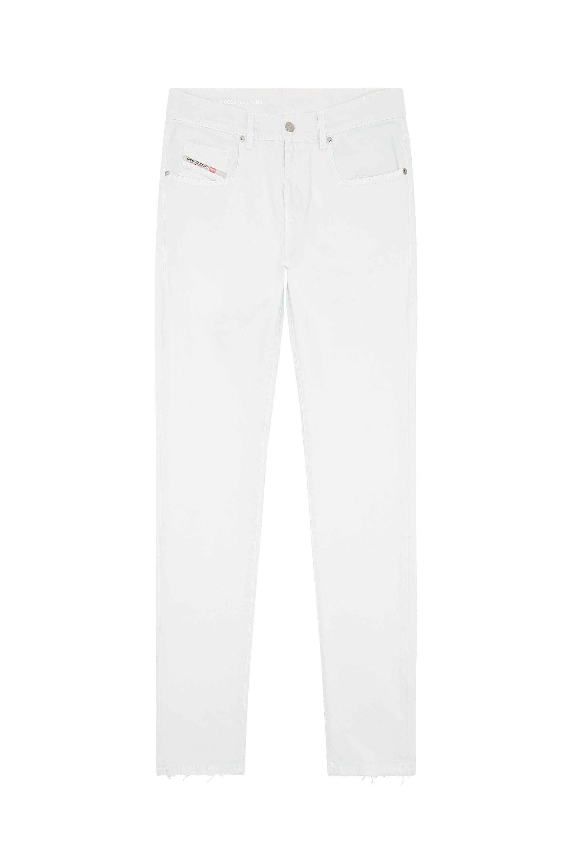 Diesel - Slim Jeans 2019 D-Strukt 09F26, Blanco - Image 5