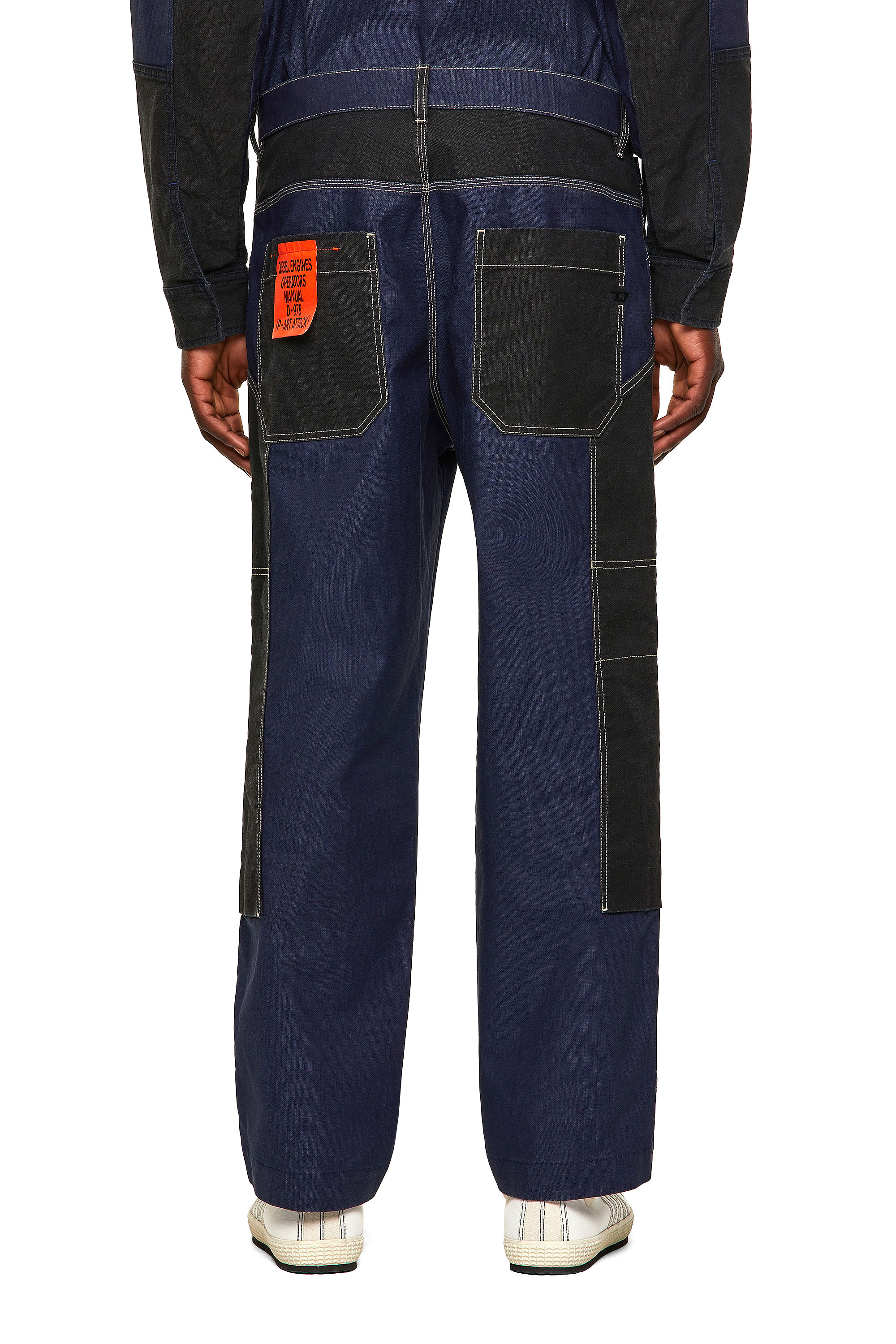 Diesel - D-Franky Straight JoggJeans® 0EEAW, Dark Blue - Image 3