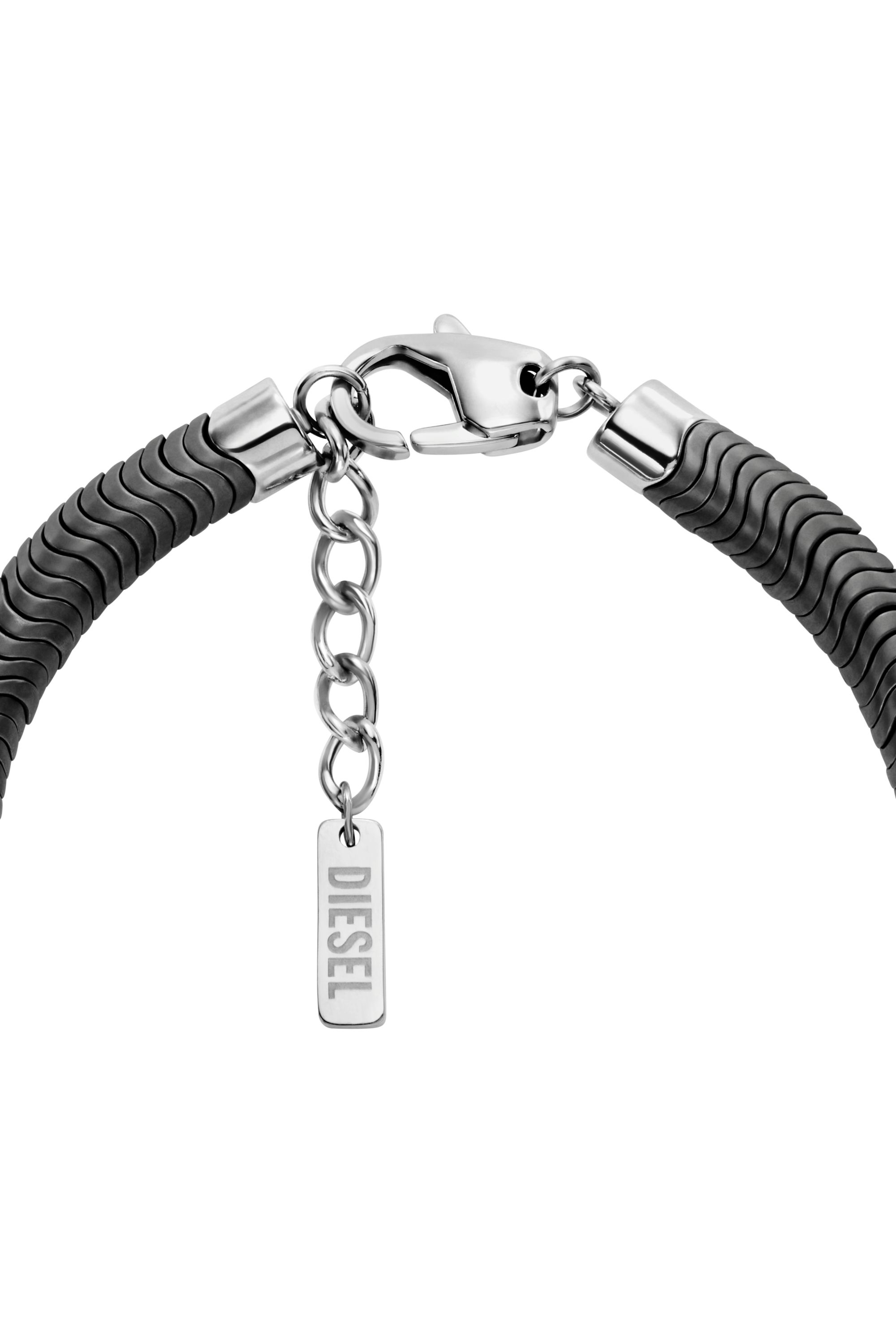 Diesel - DX1573931 JEWEL, Pulsera con cuentas de hematita Unisex in Plateado - 2