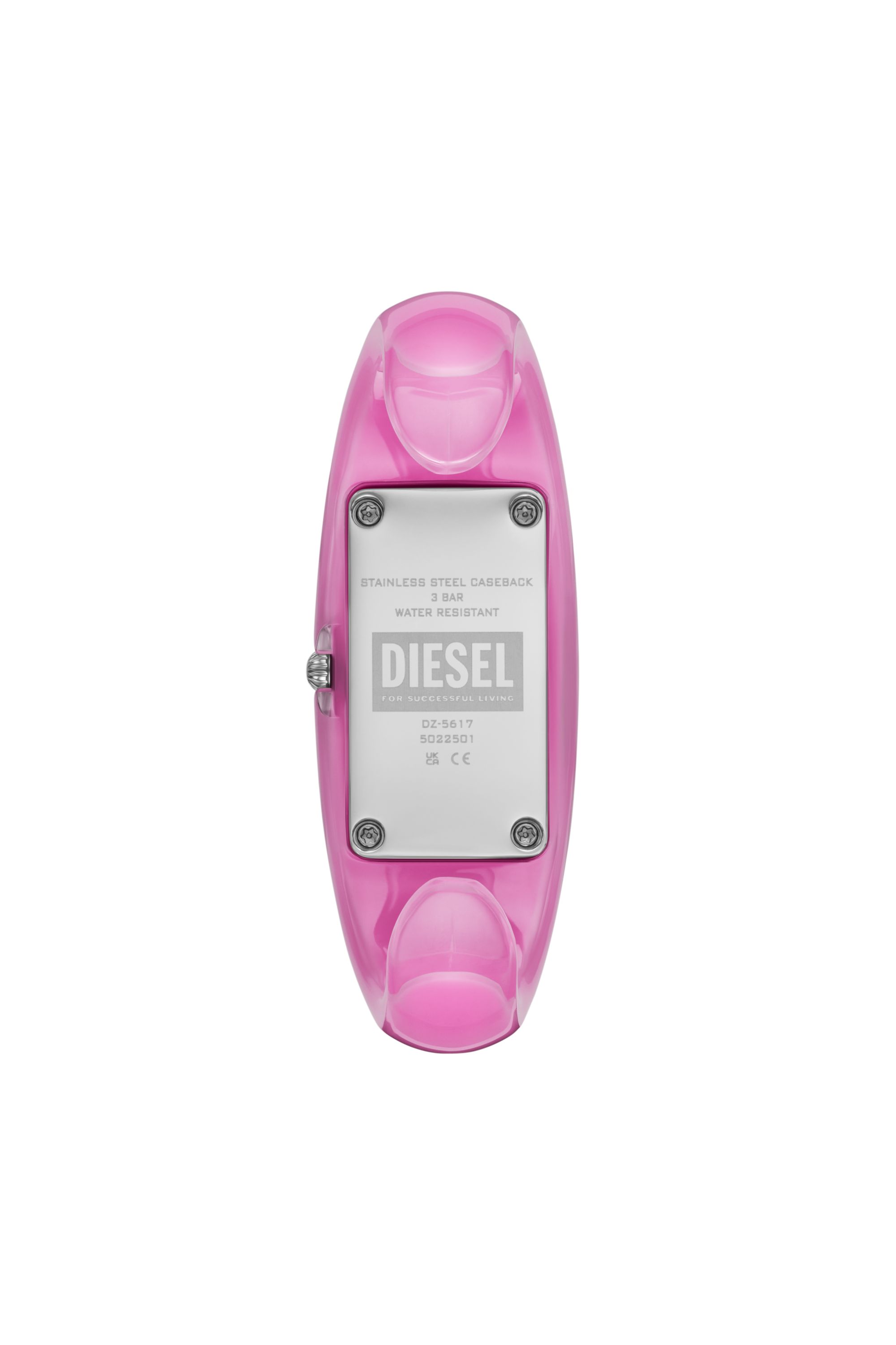 Diesel - DZ5617 WATCH, Wonder-D nylon resin watch Mujer in Rosa - 2