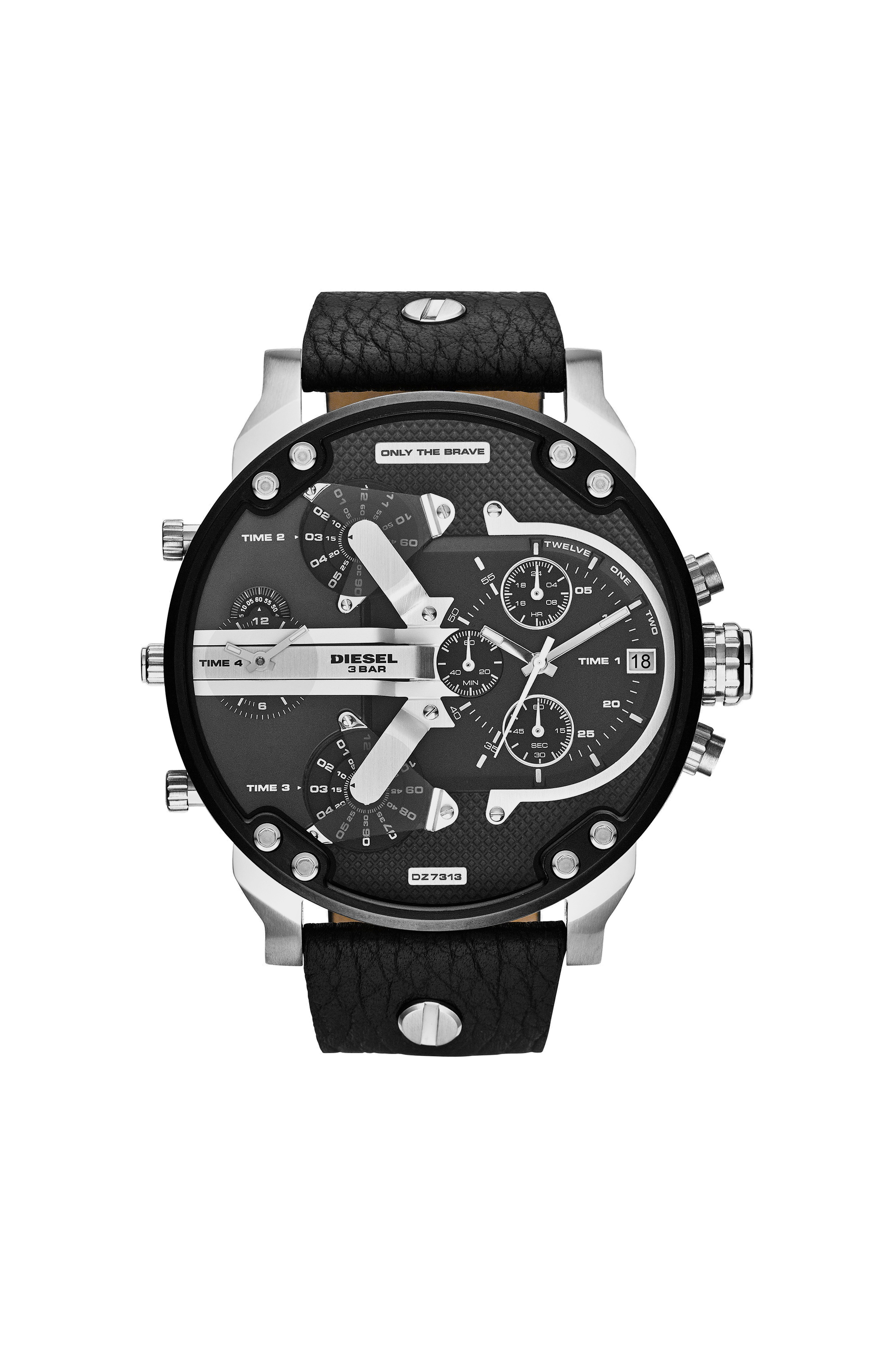 Diesel - DZ7313 MR. DADDY 2.0, Hombre Mr. Daddy 2.0 reloj con dial multicapa in Negro - Image 1