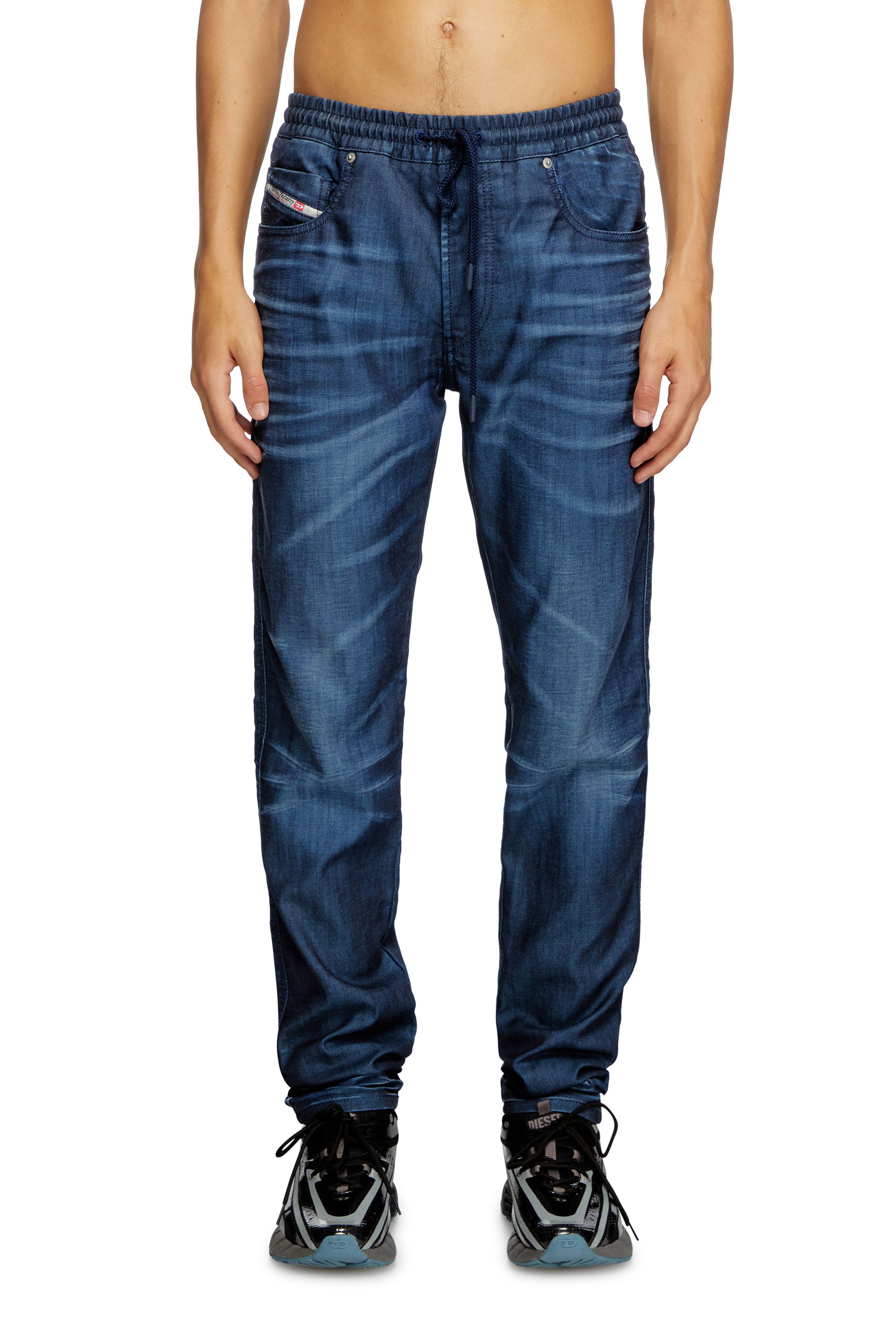 Diesel - Slim 2060 D-Strukt Joggjeans® 068PY Hombre, Azul Oscuro - 1