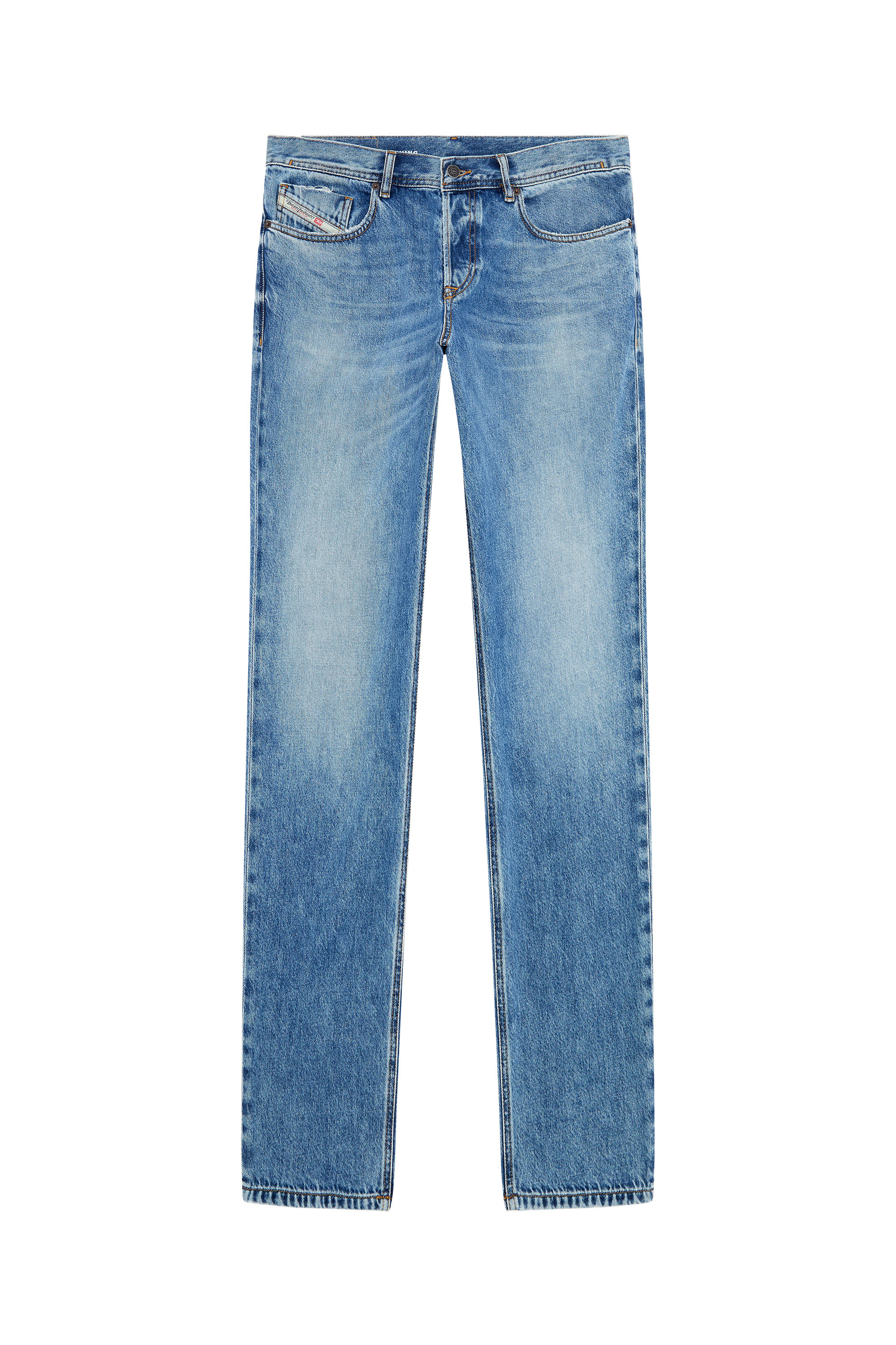 Diesel - Tapered Jeans 2023 D-Finitive 09H95, Hombre Tapered Jeans - 2023 D-Finitive in Azul marino - Image 5