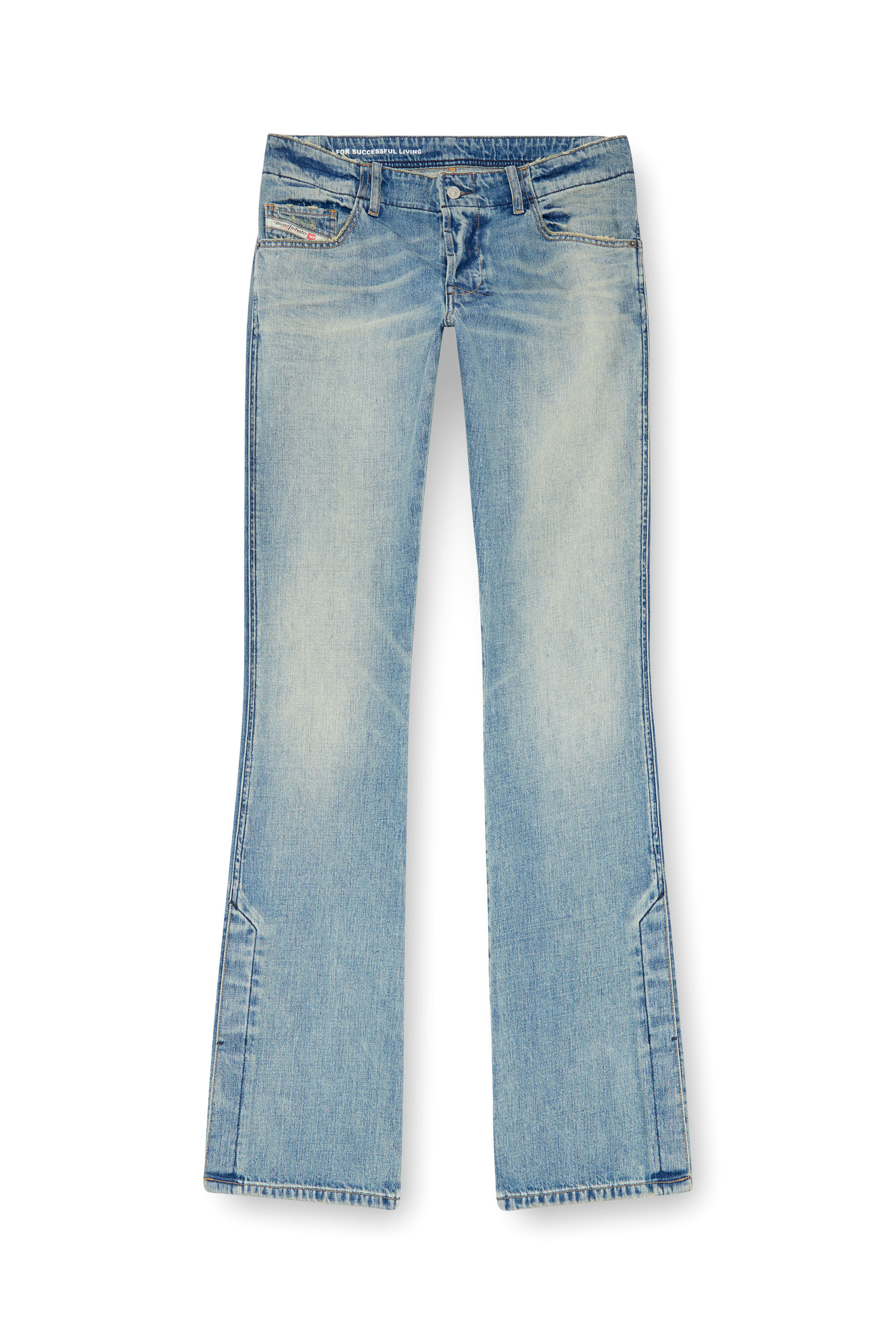 Diesel - Bootcut Jeans D-Backler 0GRDN, Hombre Bootcut Jeans - D-Backler in Azul marino - Image 5