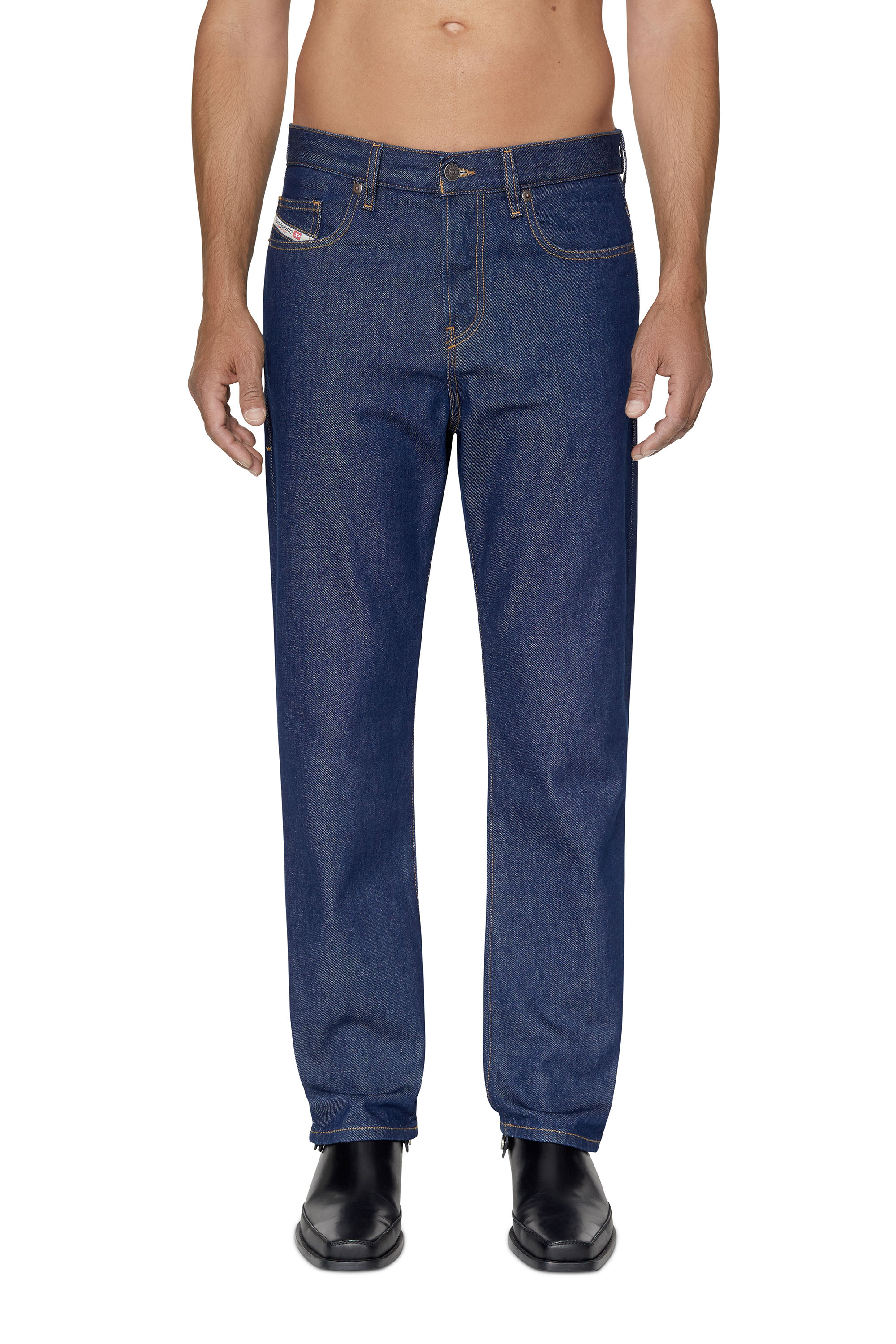 Diesel - Straight Jeans 2020 D-Viker Z9B85, Azul Oscuro - Image 2