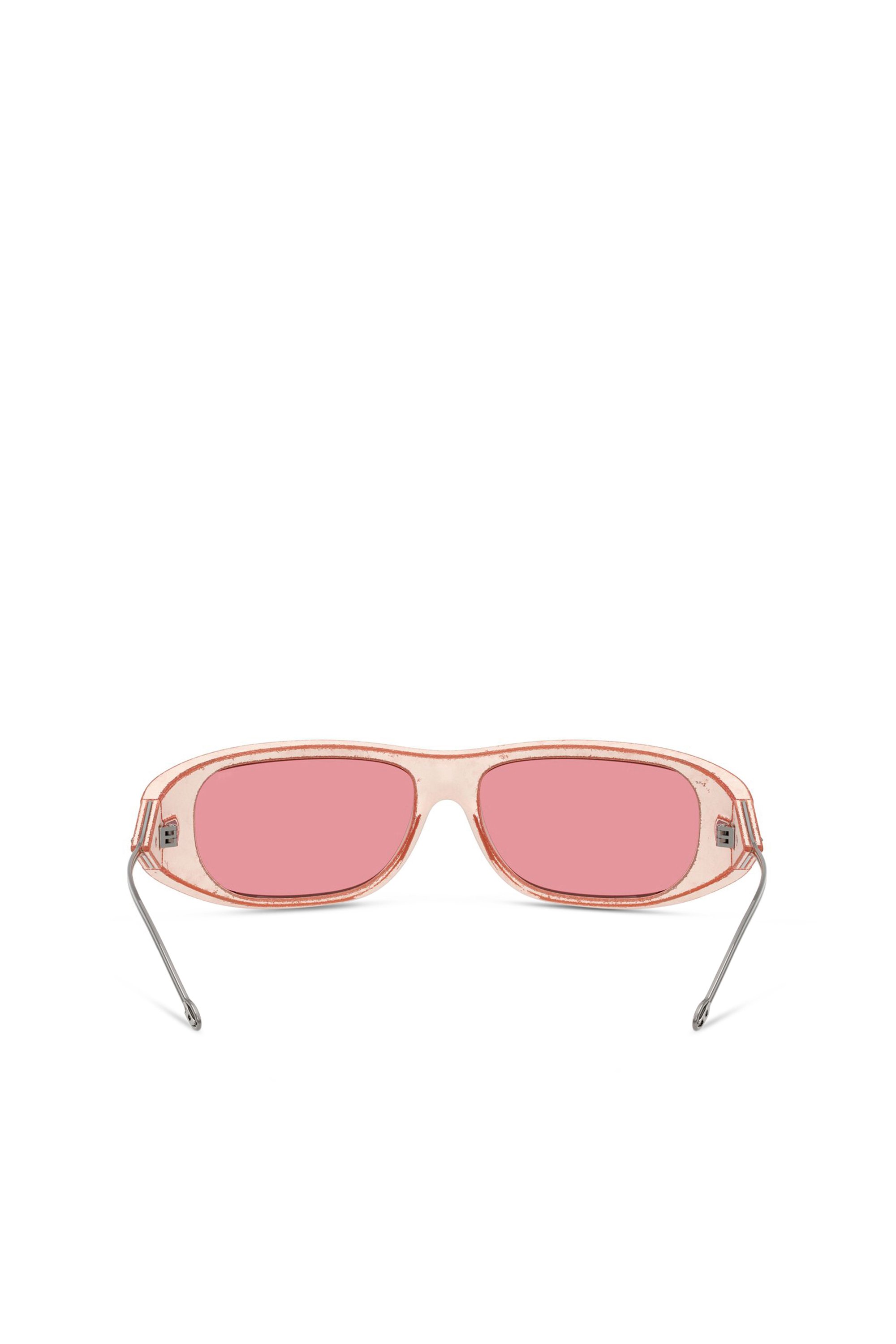 Diesel - 0DL3001 SIZE 61, Gafas con estilo envolvente Unisex in Rosa - 3