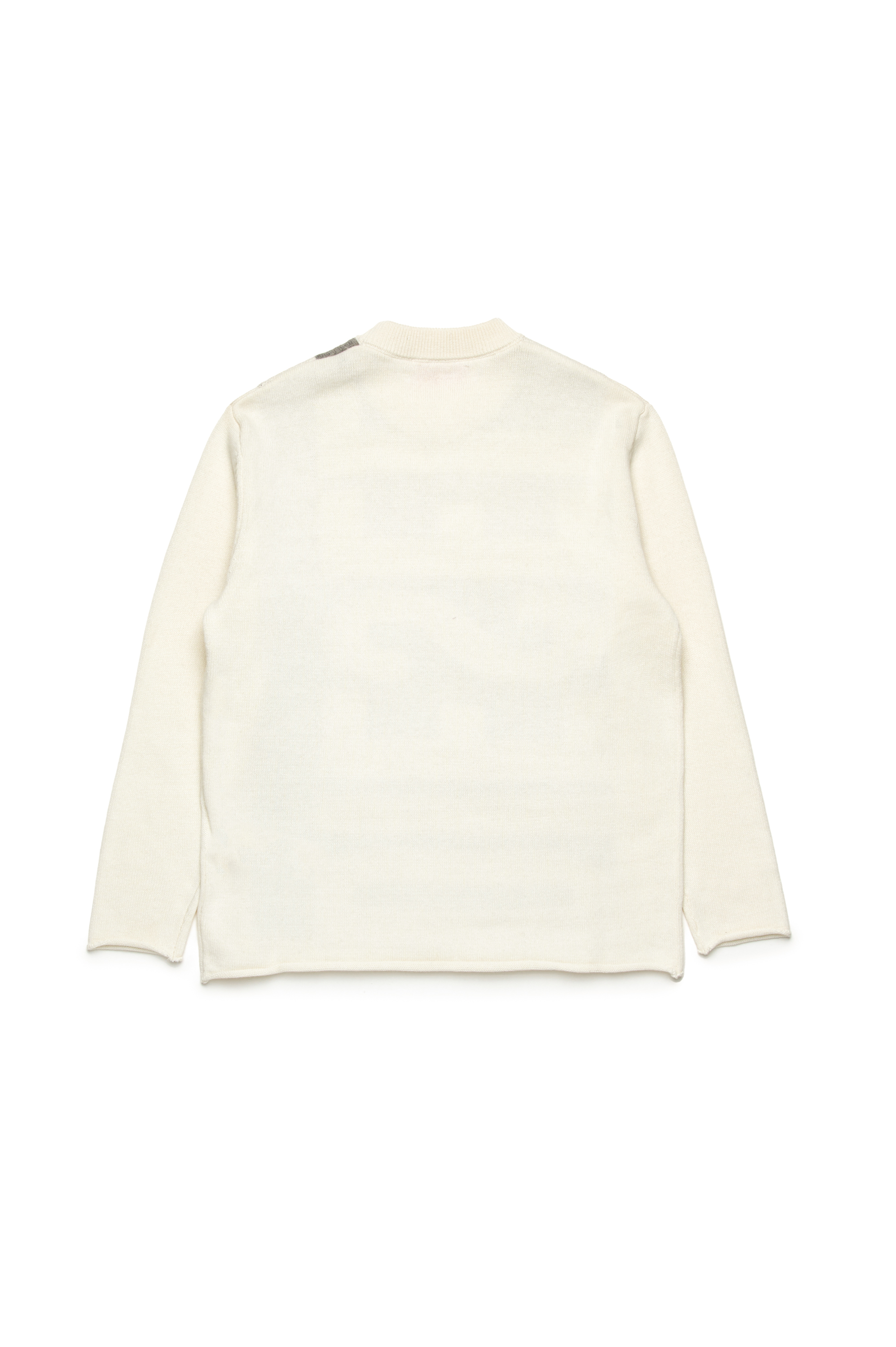 Jumper with peel-off logo | White | 4-16 YEARS Boys | Diesel