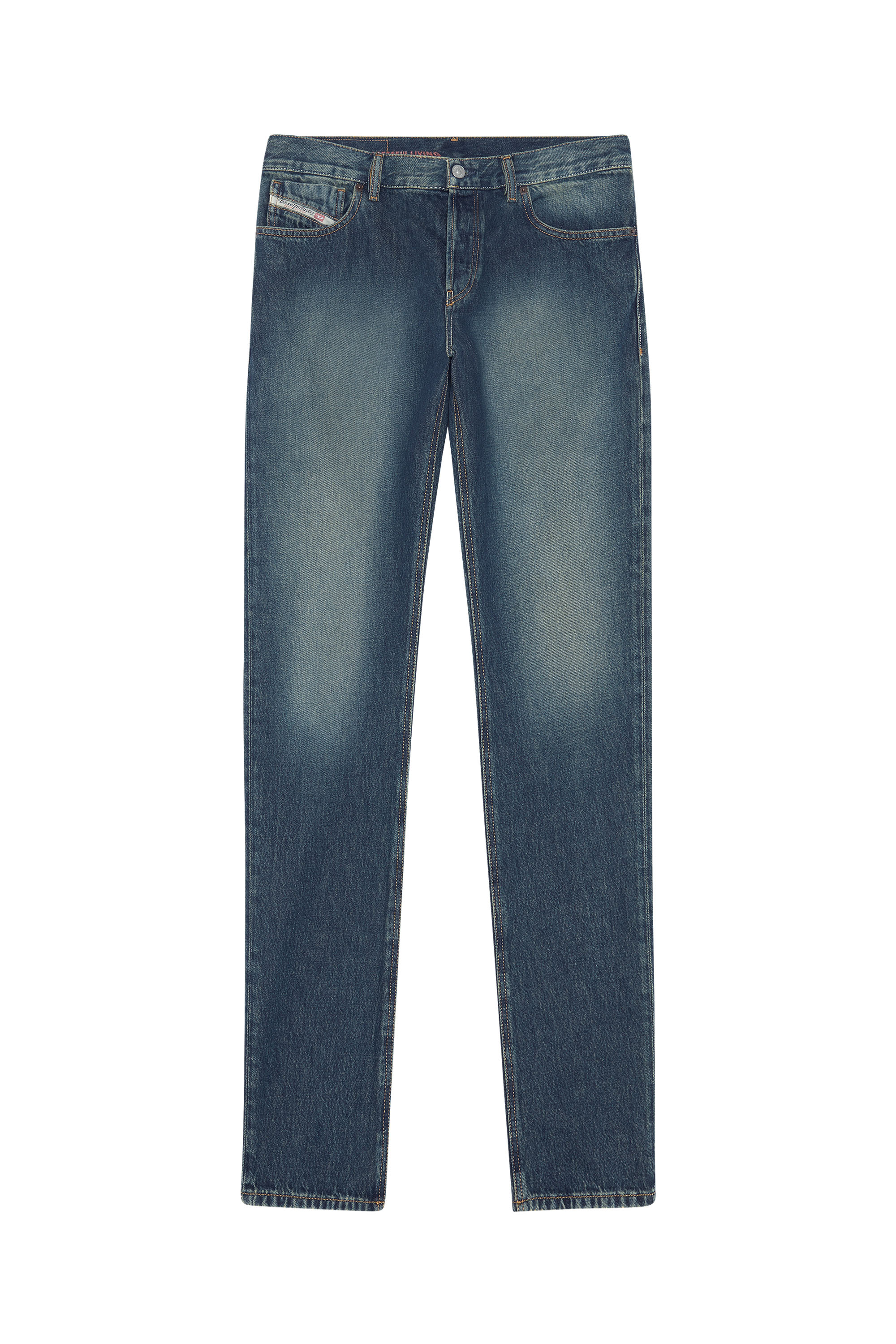 Diesel - 1995 D-SARK 09C04 Straight Jeans, Azul Oscuro - Image 6