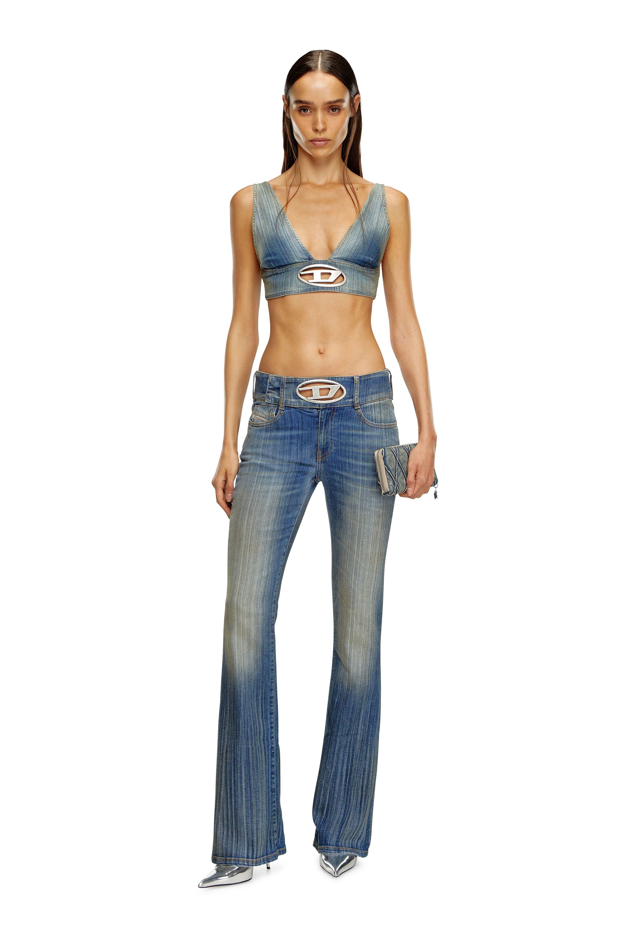 Diesel - Bootcut and Flare Jeans D-Propol 0CBCX, Mujer Bootcut y Flare Jeans - D-Propol in Azul marino - Image 5