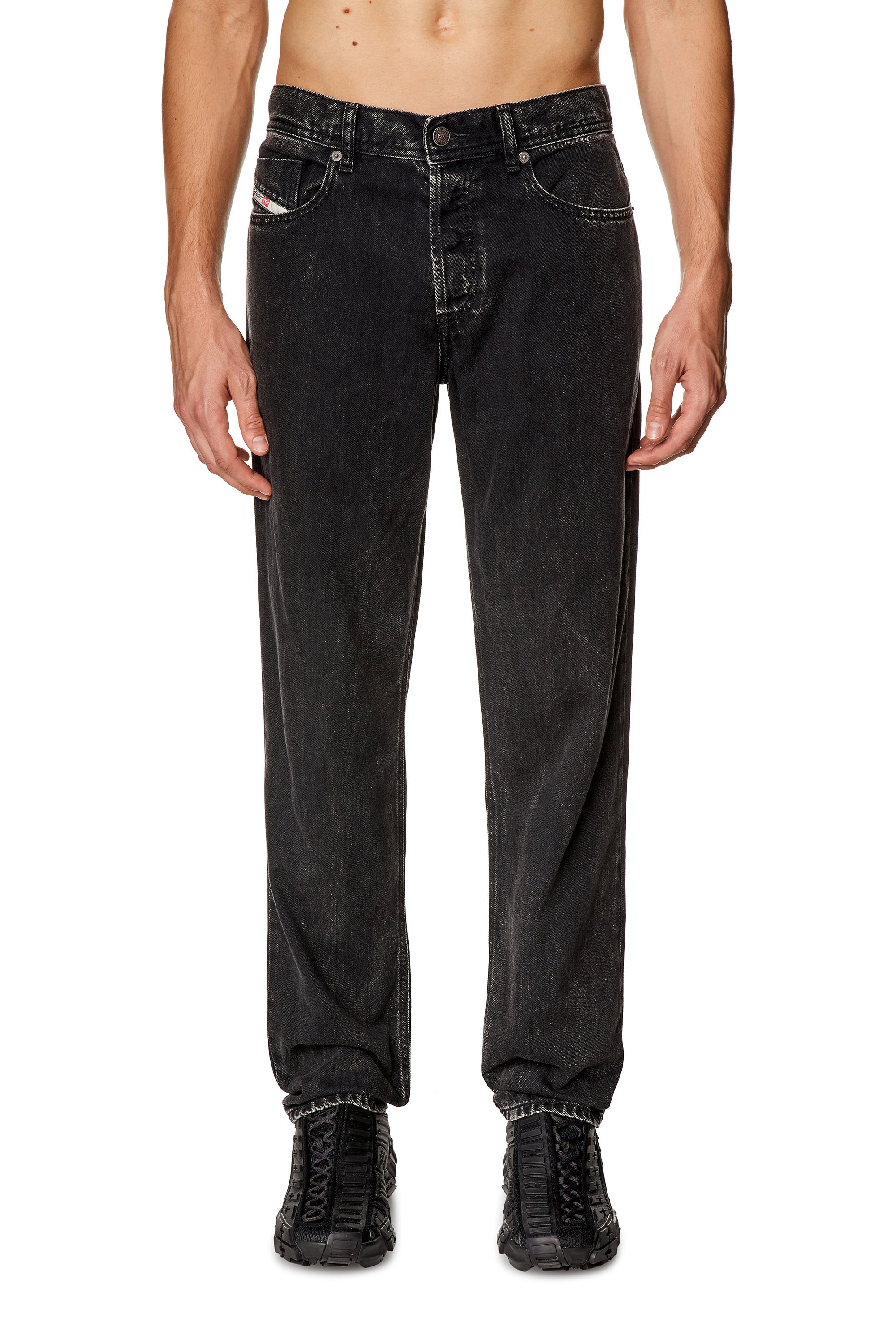 Diesel - Tapered Jeans 2023 D-Finitive 068HN, Negro/Gris oscuro - Image 1
