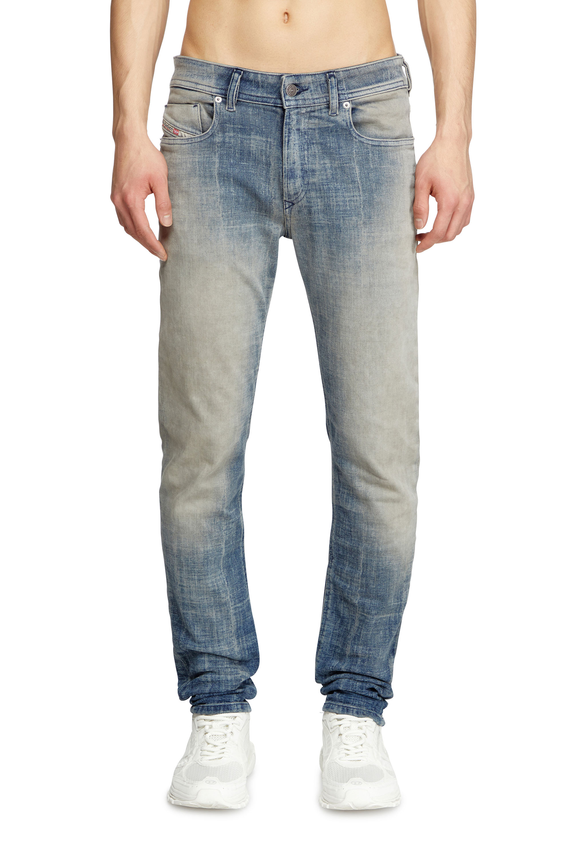 Diesel - Man's Skinny Jeans 1979 Sleenker 09K57, Medium blue - 1