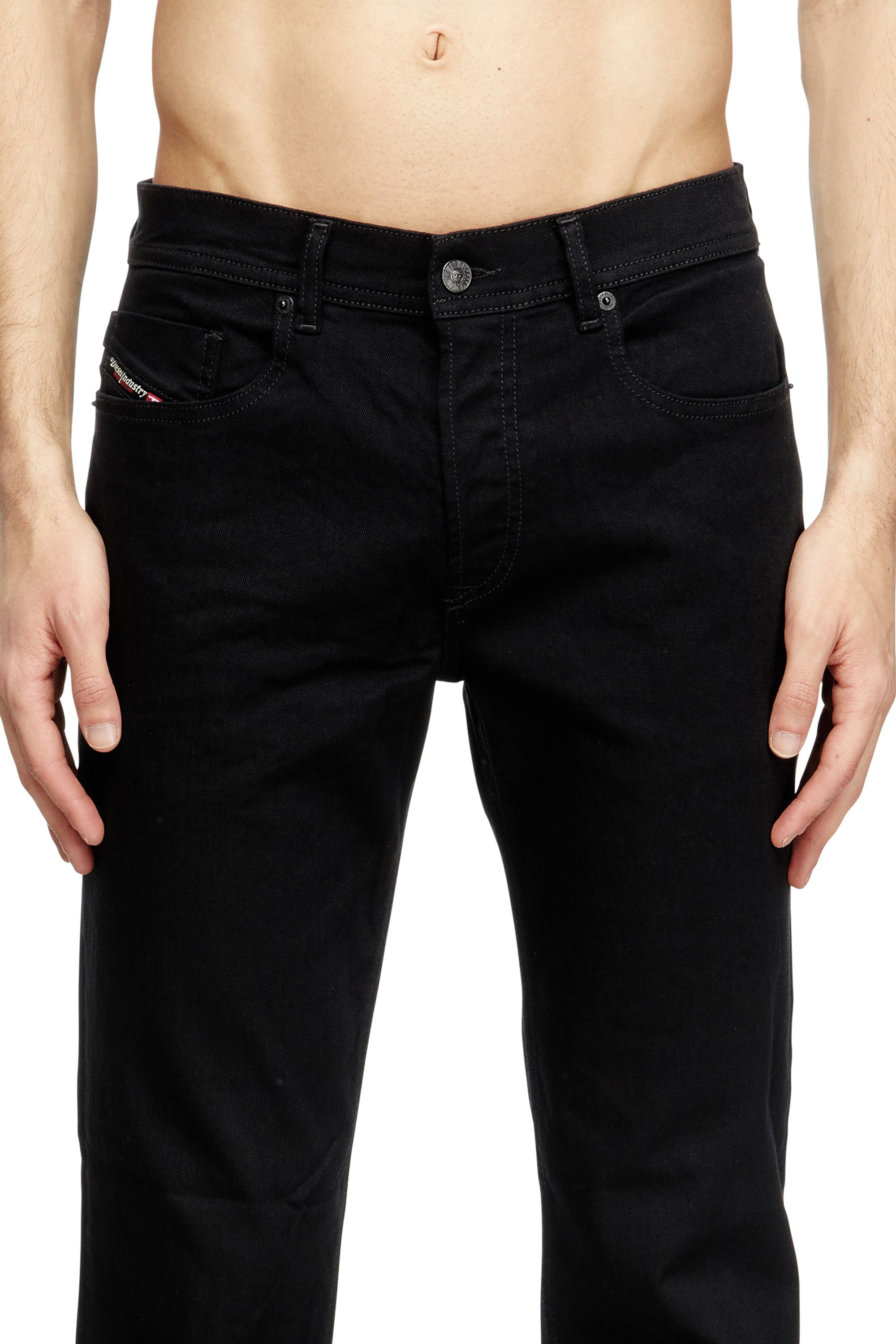 Diesel - Regular Jeans 2023 D-Finitive 069YP Hombre, Negro/Gris oscuro - 5