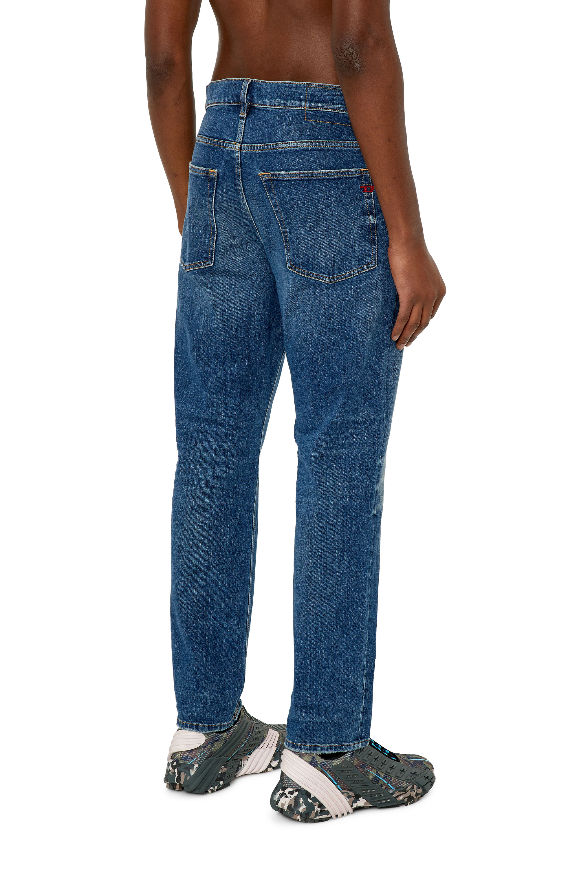 Diesel - Tapered Jeans 2005 D-Fining 007L1, Azul medio - Image 4