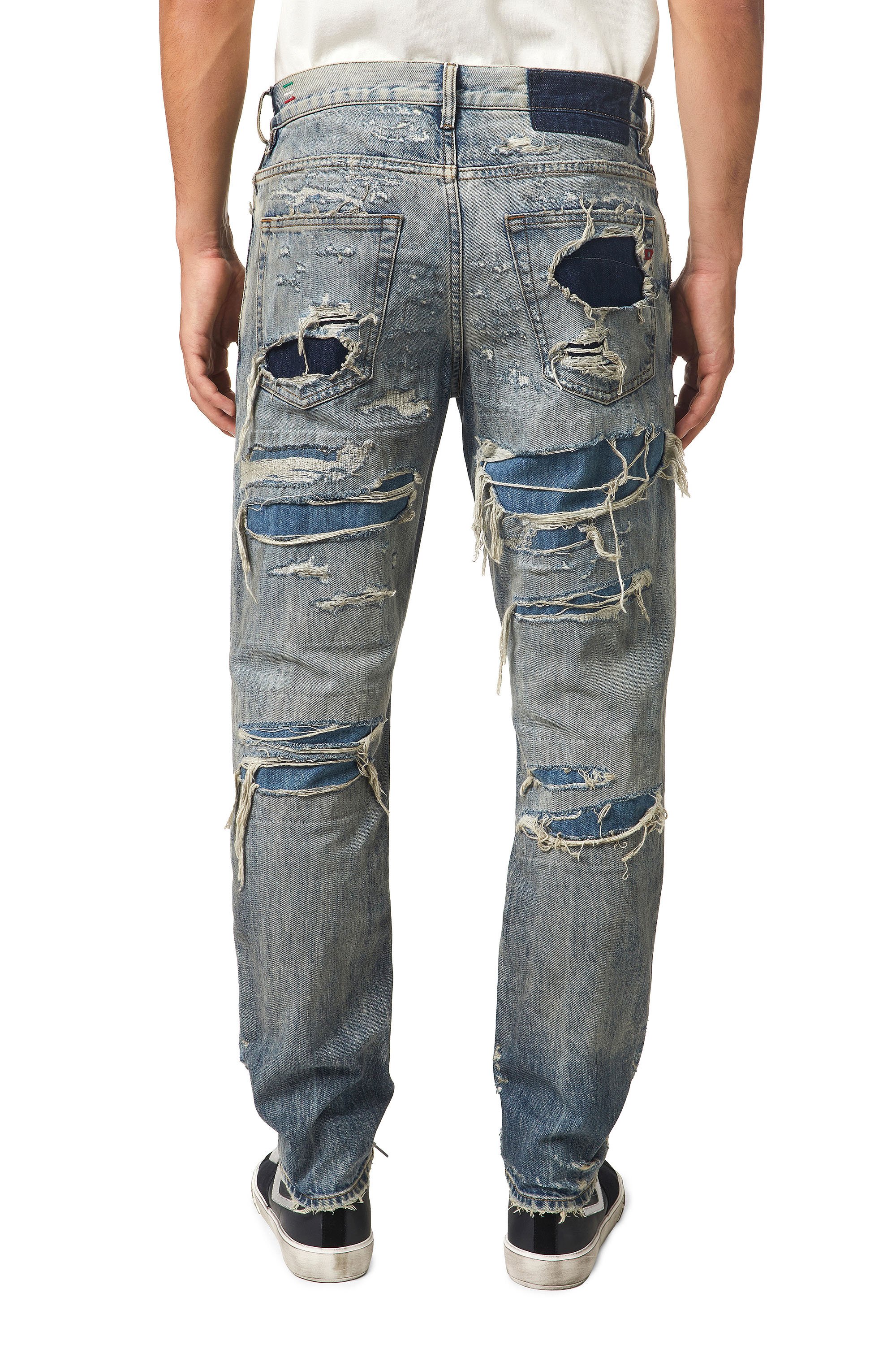 Diesel - 2005 D-FINING 09B57 Tapered Jeans, Azul Claro - Image 2