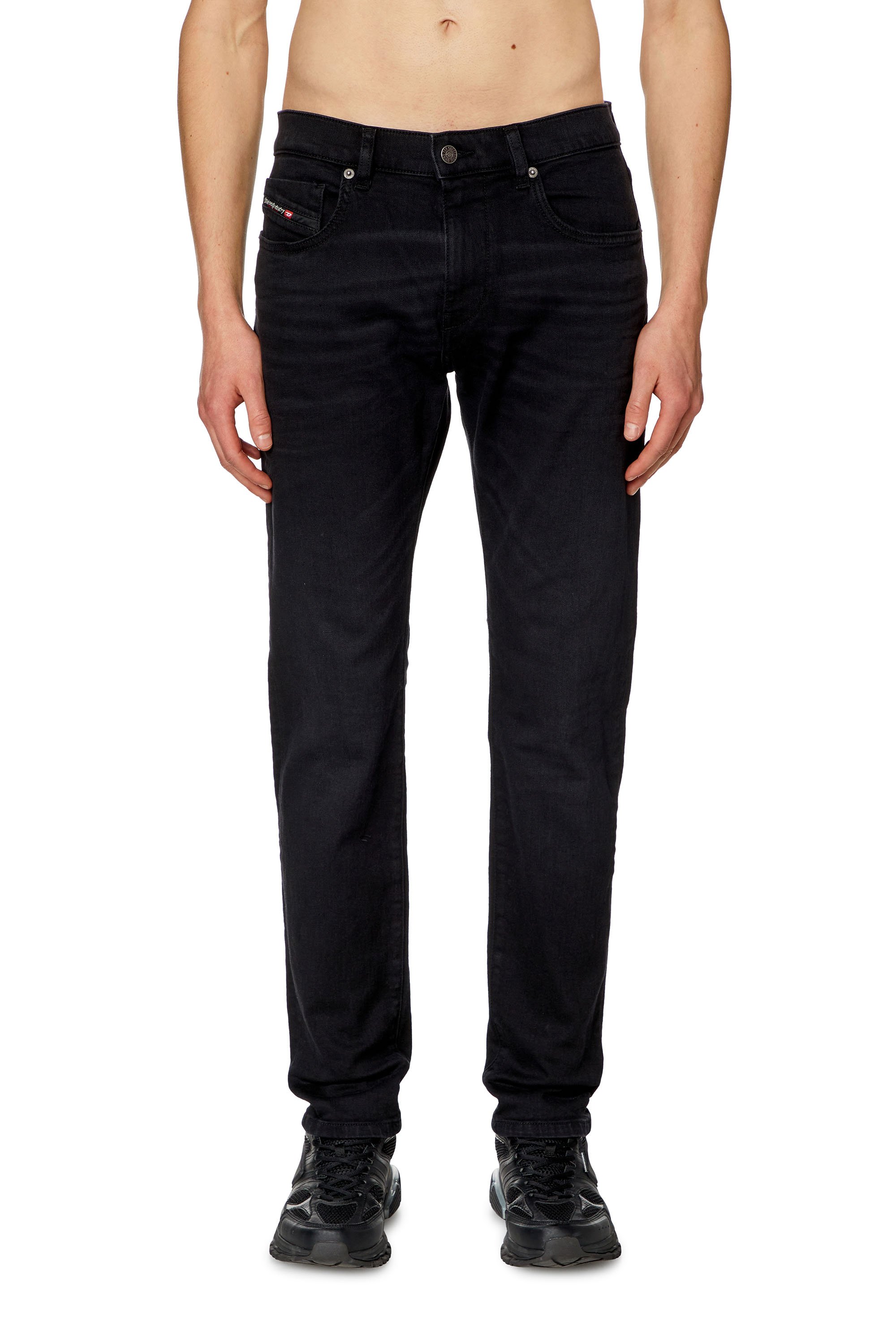 Diesel - Man Slim Jeans 2019 D-Strukt 0KIAJ, Black/Dark grey - Image 1