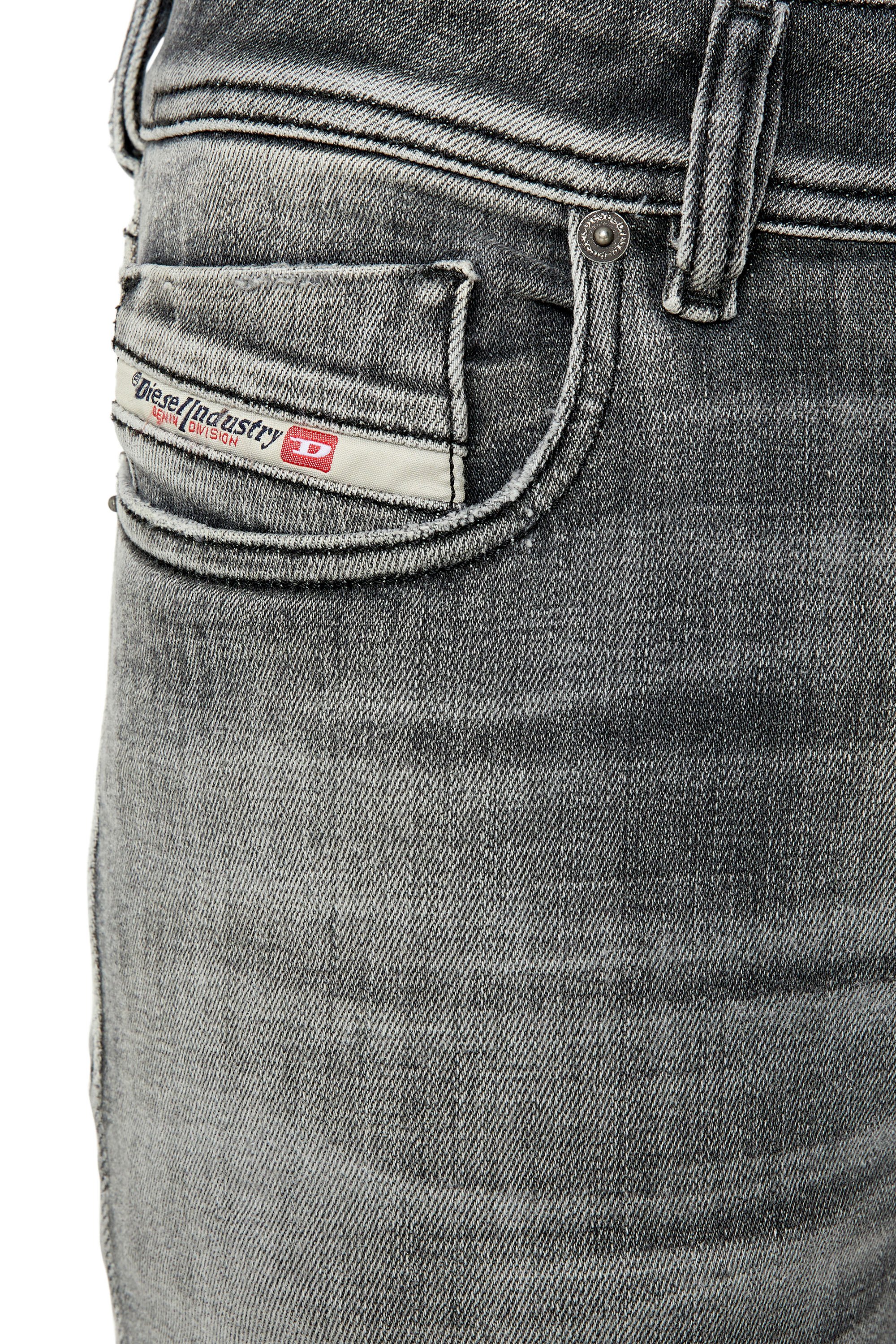 Diesel - Skinny Jeans 1979 Sleenker 09E71, Negro/Gris oscuro - Image 4
