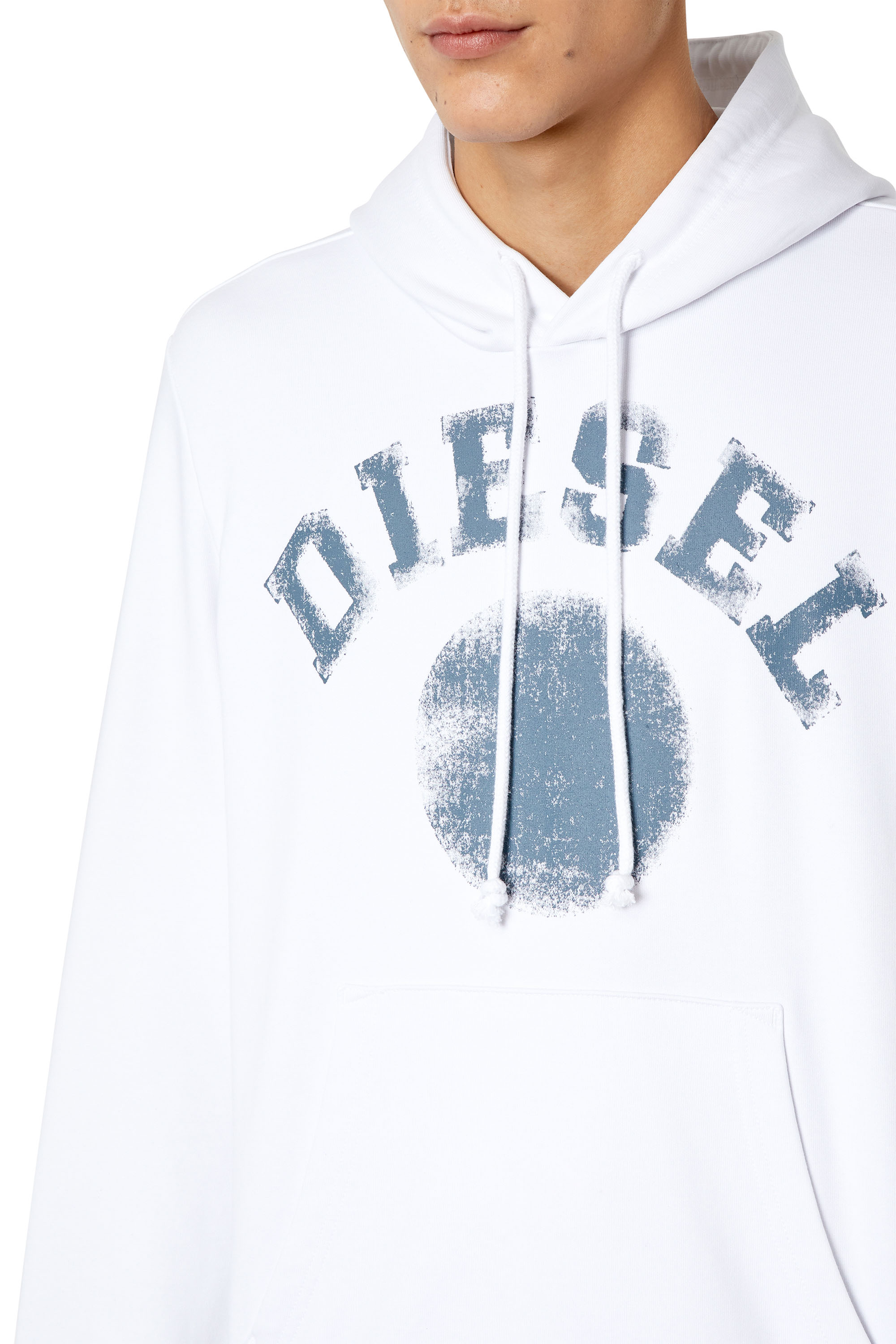 Diesel - S-GINN-HOOD-K30, White - Image 3