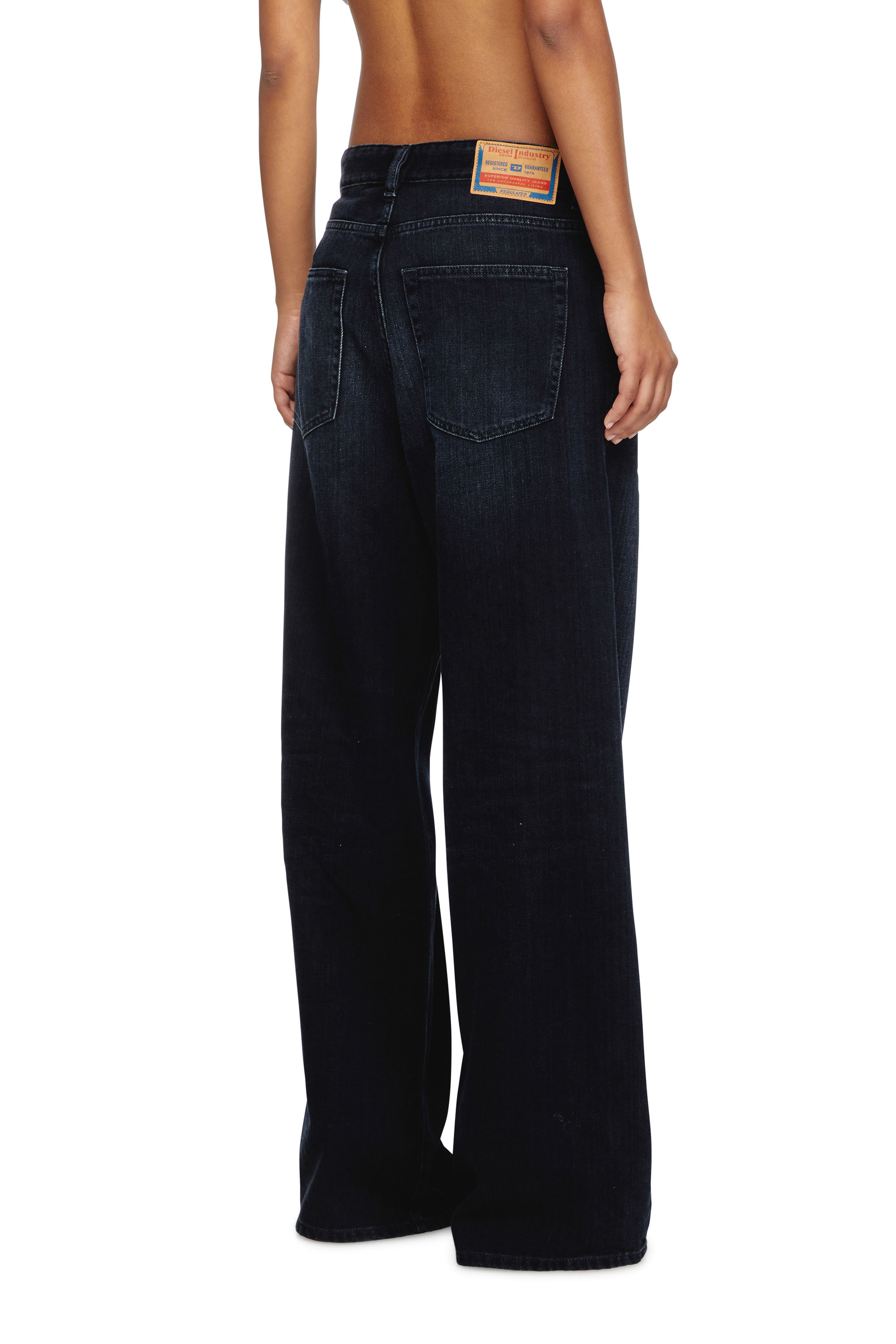 Diesel - Relaxed Jeans 1996 D-Sire 09L54 Mujer, Azul Oscuro - 2