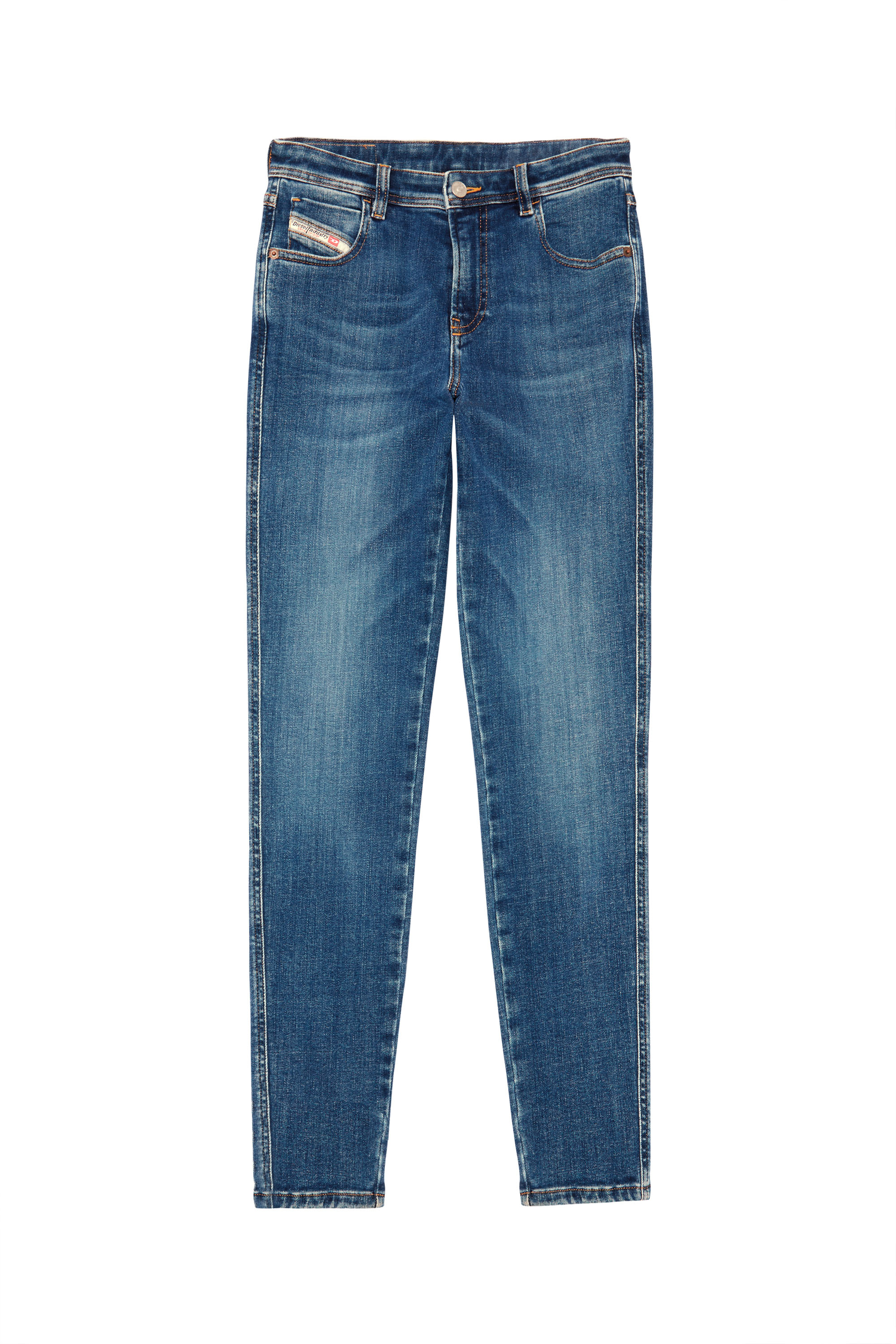 Diesel - Skinny Jeans 2015 Babhila 09C59, Azul medio - Image 6