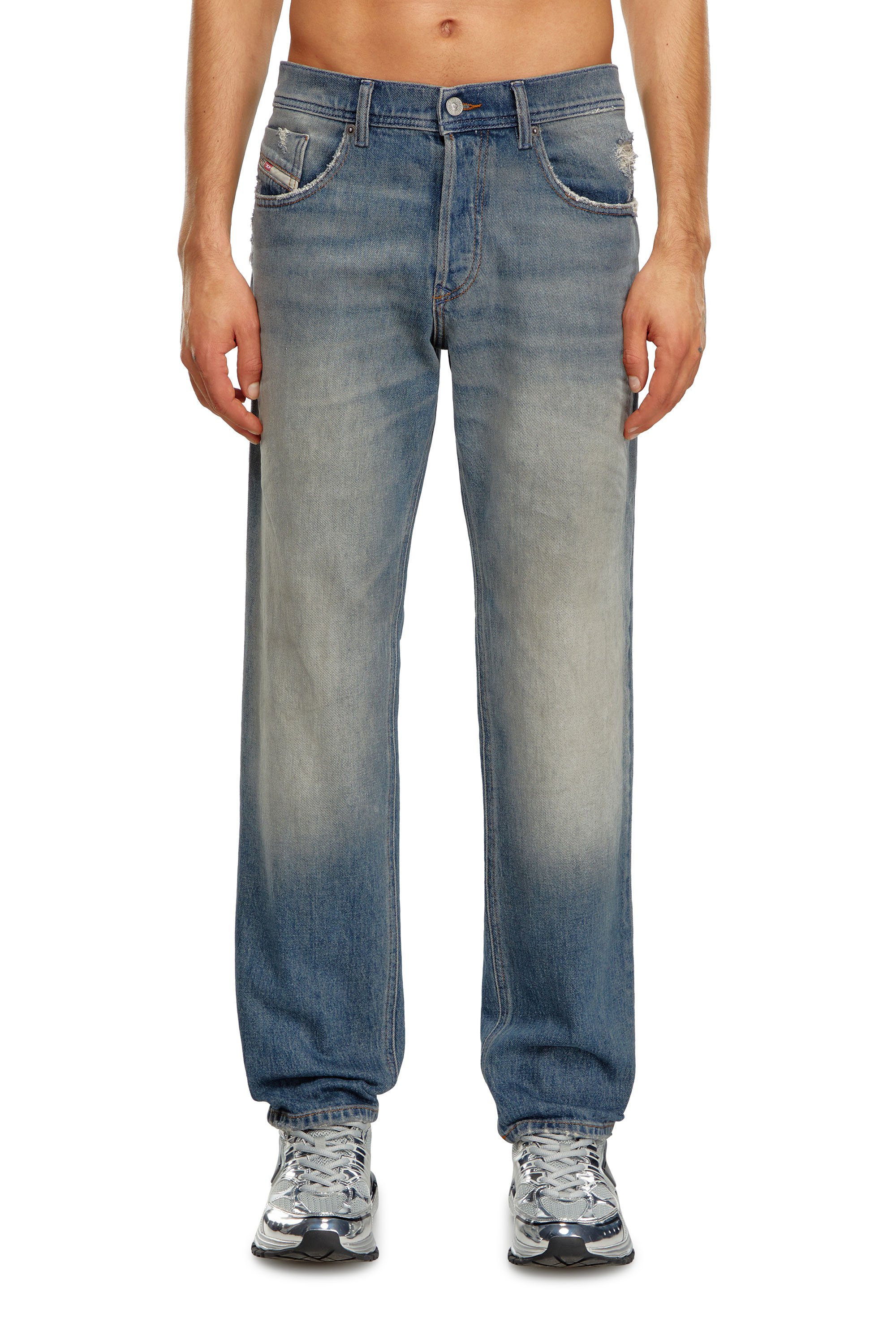 Diesel - Man Tapered Jeans 2023 D-Finitive 0GRDC, Medium blue - Image 2