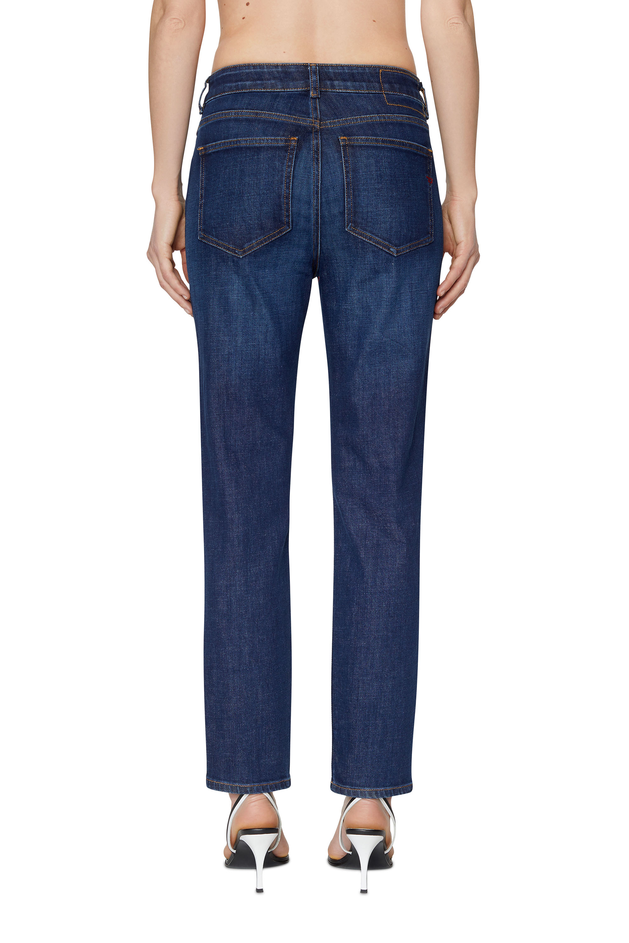 Diesel - 2004 09B90 Tapered Jeans, Azul Oscuro - Image 2