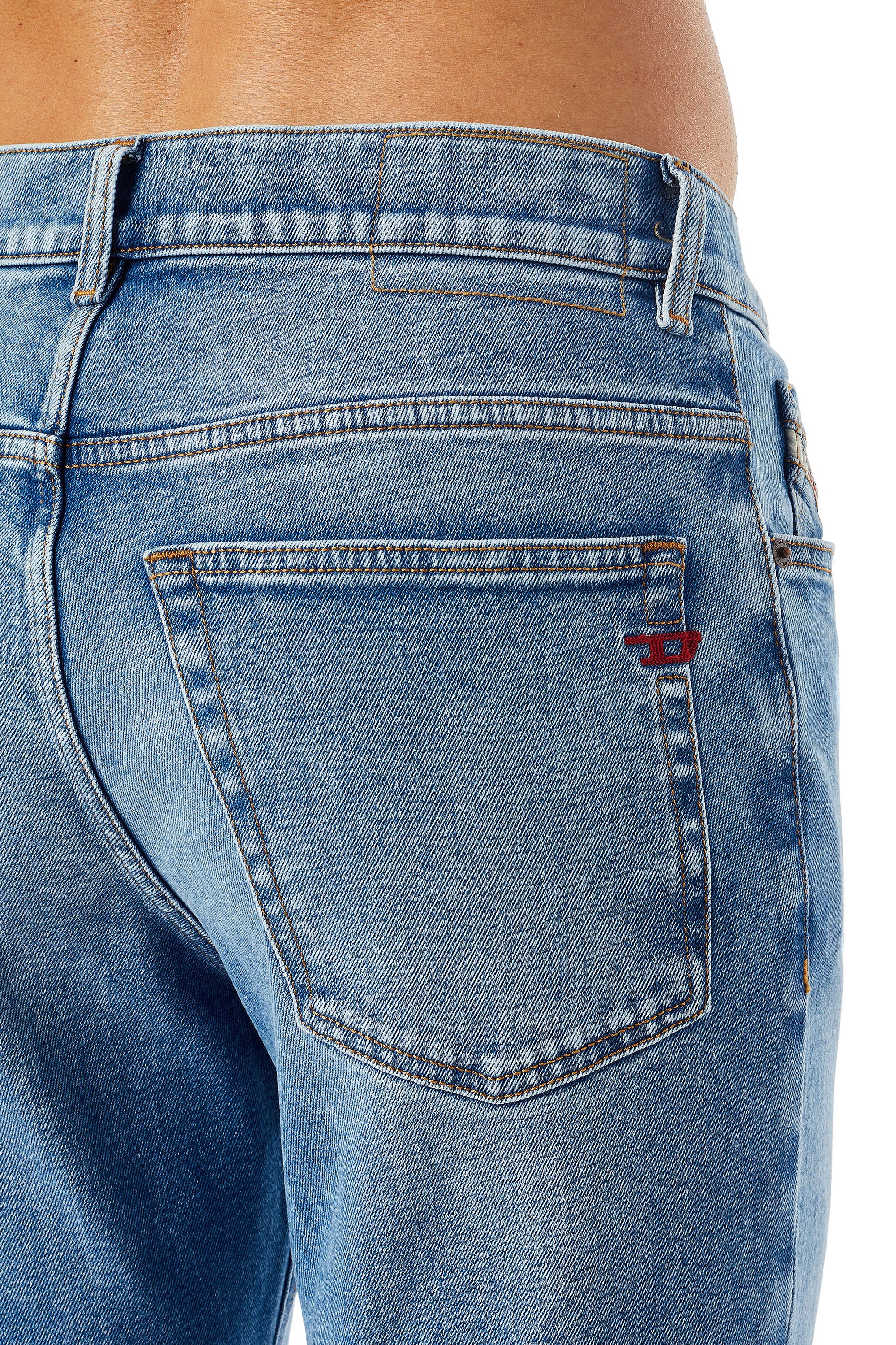 Diesel - 2005 D-FINING 09B92 Tapered Jeans, Azul medio - Image 5