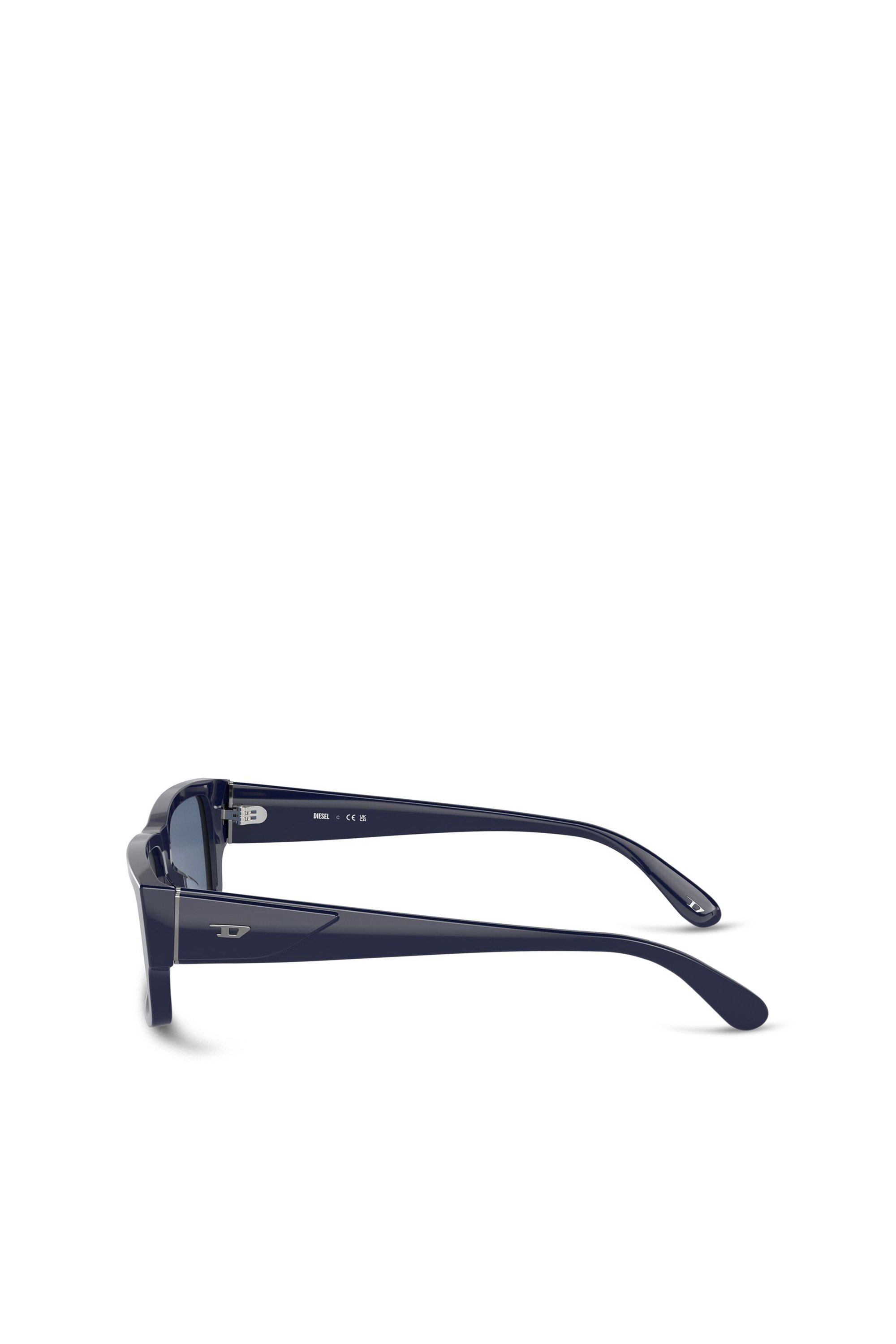 Diesel - 0DL2003 SIZE 57, Gafas rectangulares Hombre in Azul marino - 2