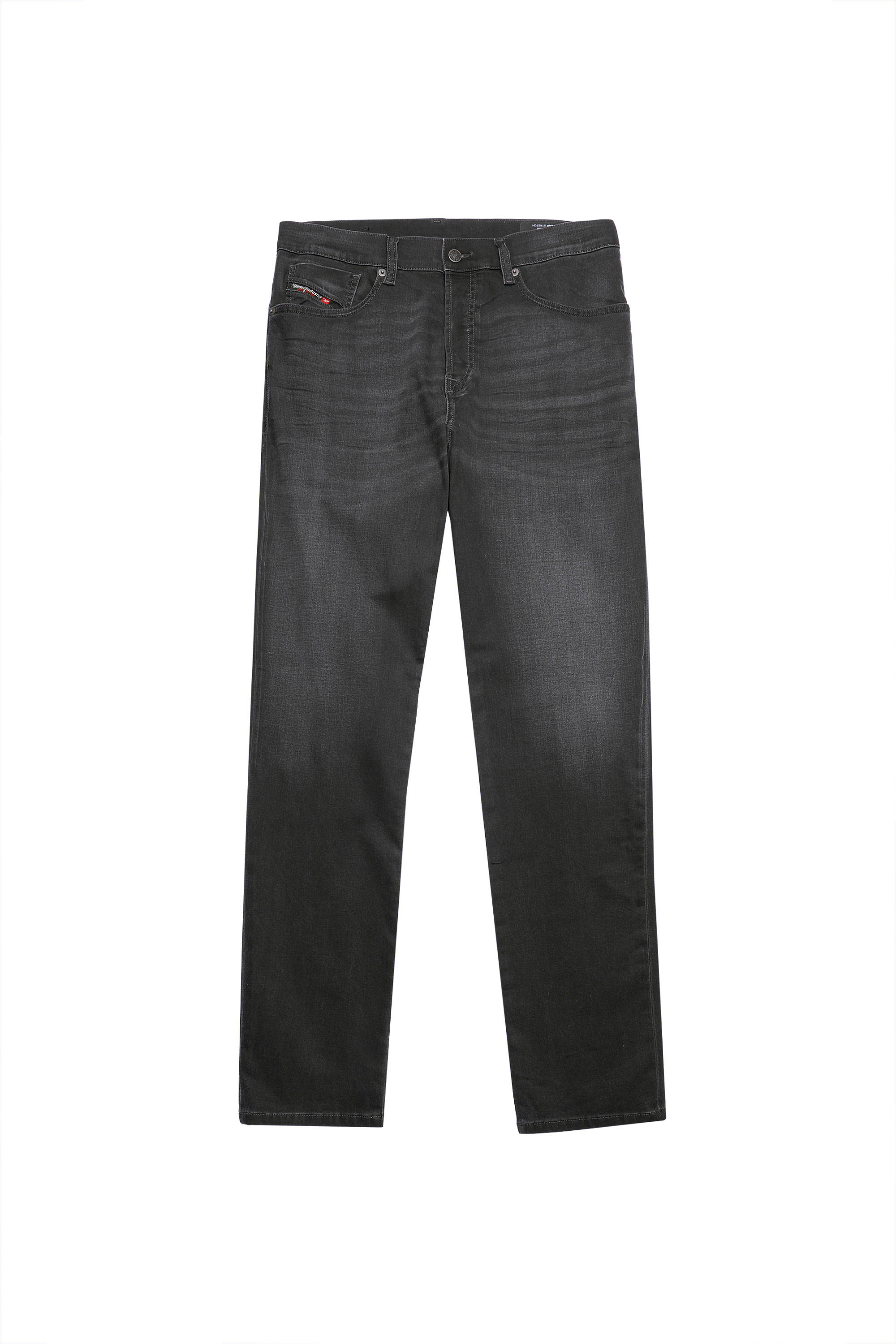 Diesel - D-Fining Tapered Jeans 0699P, Black/Dark Grey - Image 6