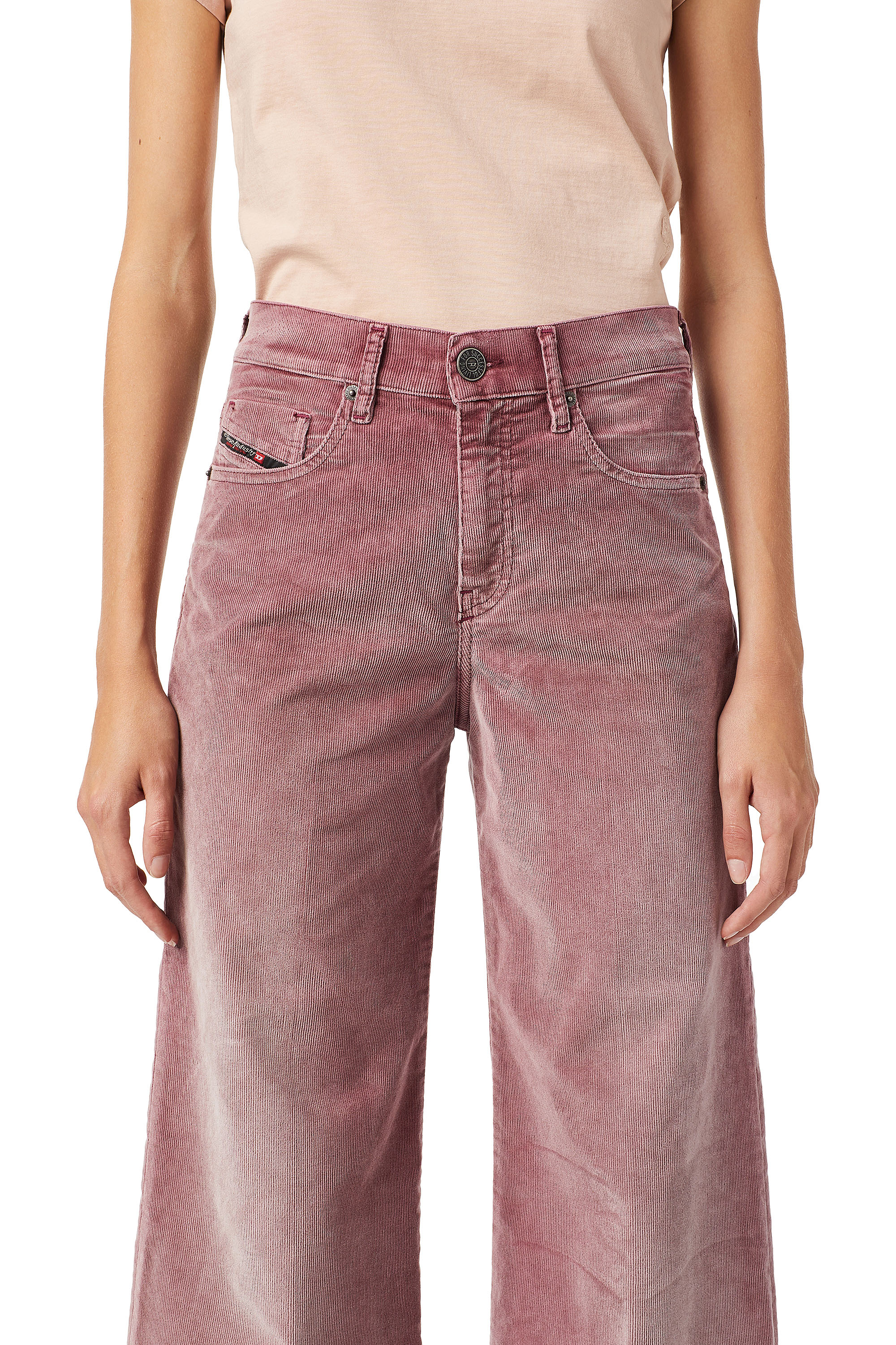 Diesel - D-Akemi 069YA Bootcut and Flare Jeans, Rosa - Image 3