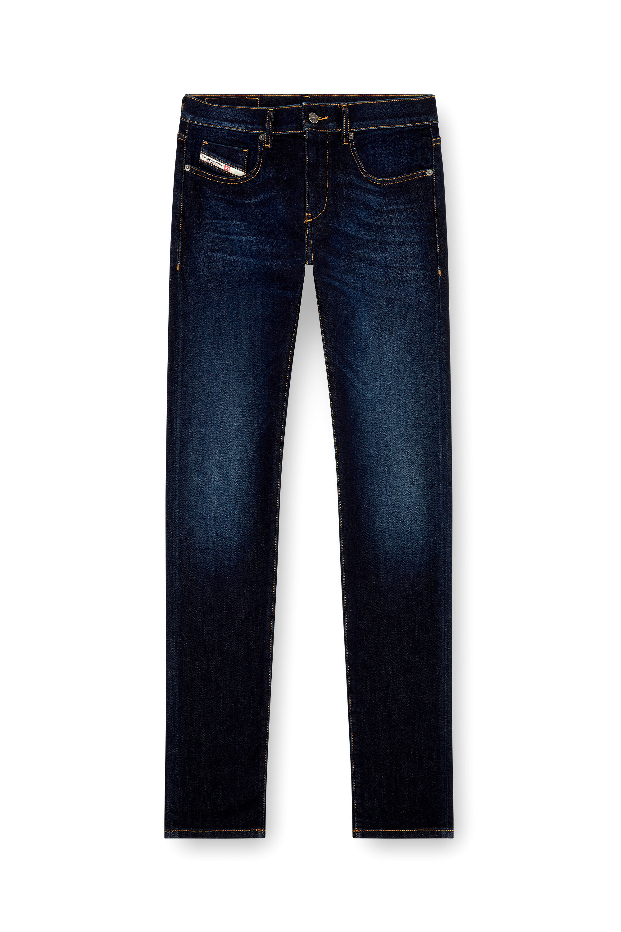 Diesel - Slim Jeans 2019 D-Strukt 009ZS, Hombre Slim Jeans - 2019 D-Strukt in Azul marino - Image 3