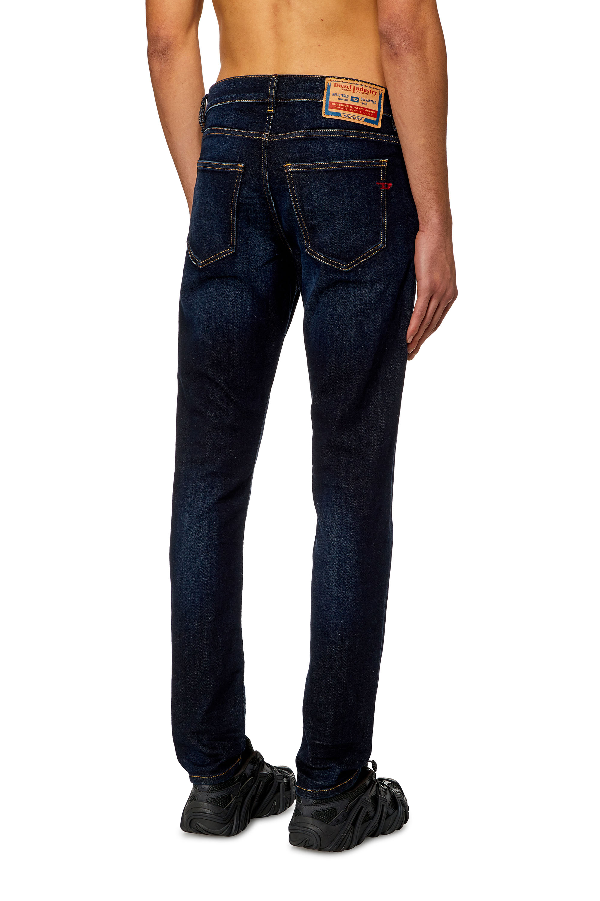 Diesel - Slim Jeans 2019 D-Strukt 009ZS, Azul Oscuro - Image 4