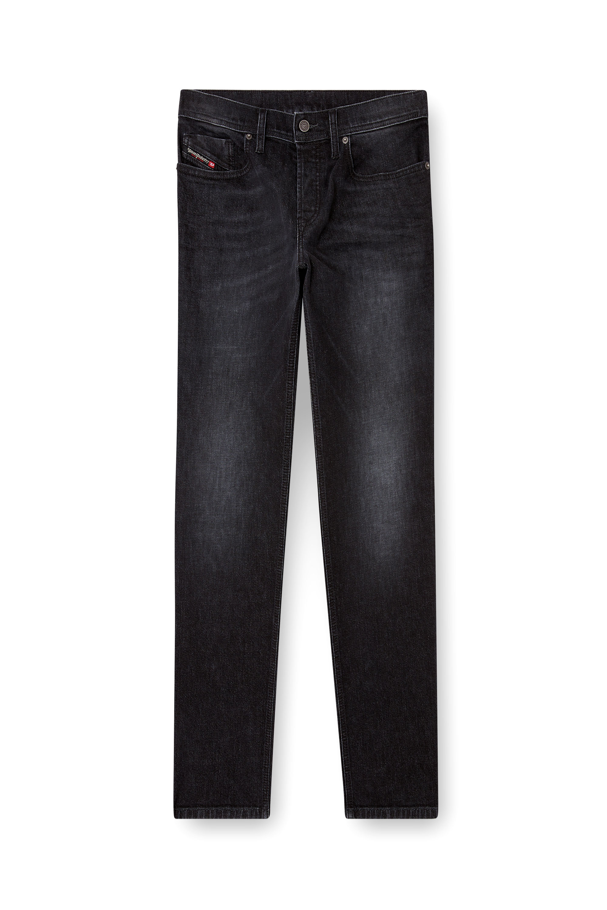 Diesel - Man's Regular Jeans 2023 D-Finitive 0DBDT, Black/Dark grey - 3