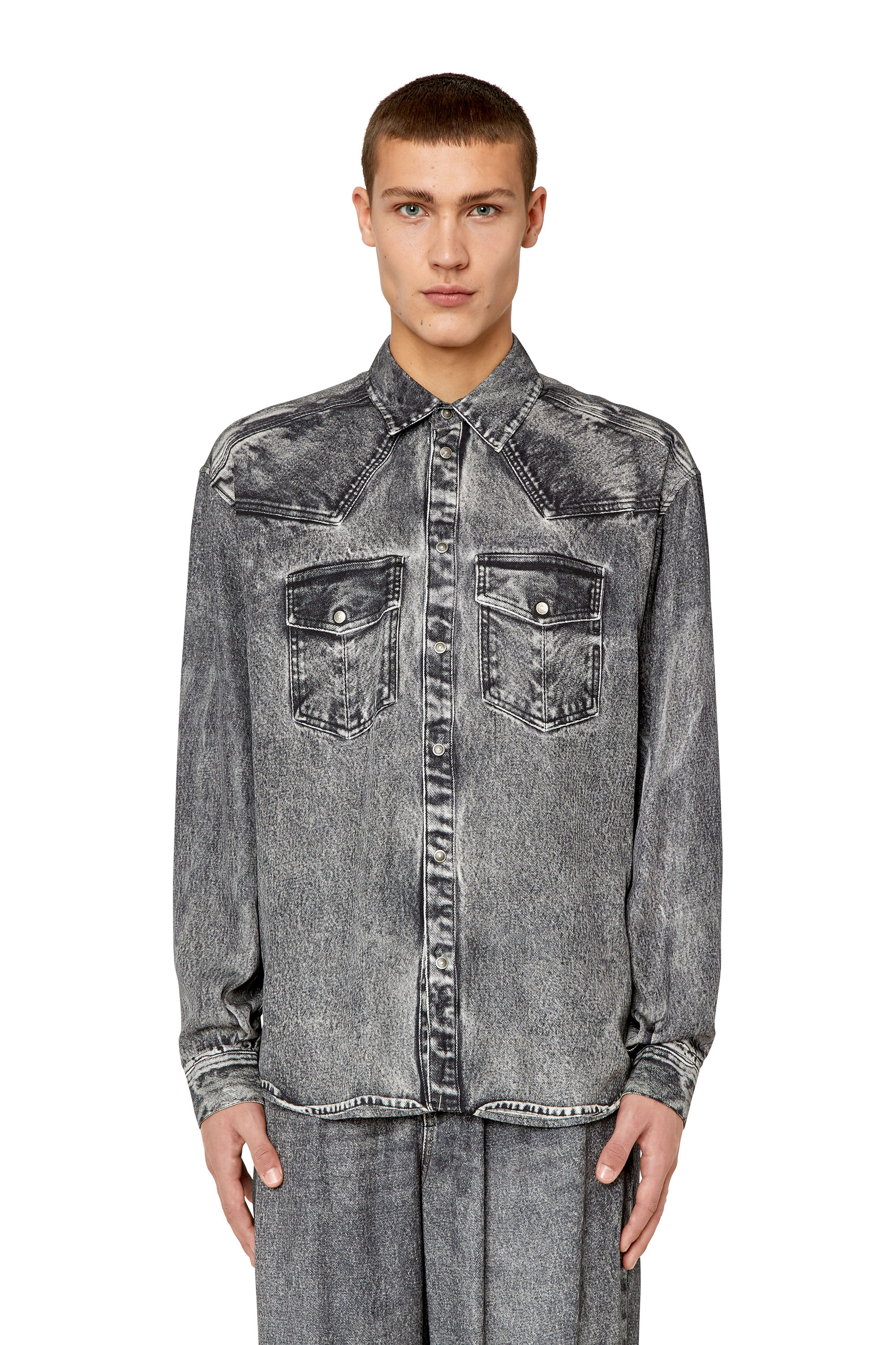 Diesel - S-GILS-DNM, Gris oscuro - Image 1