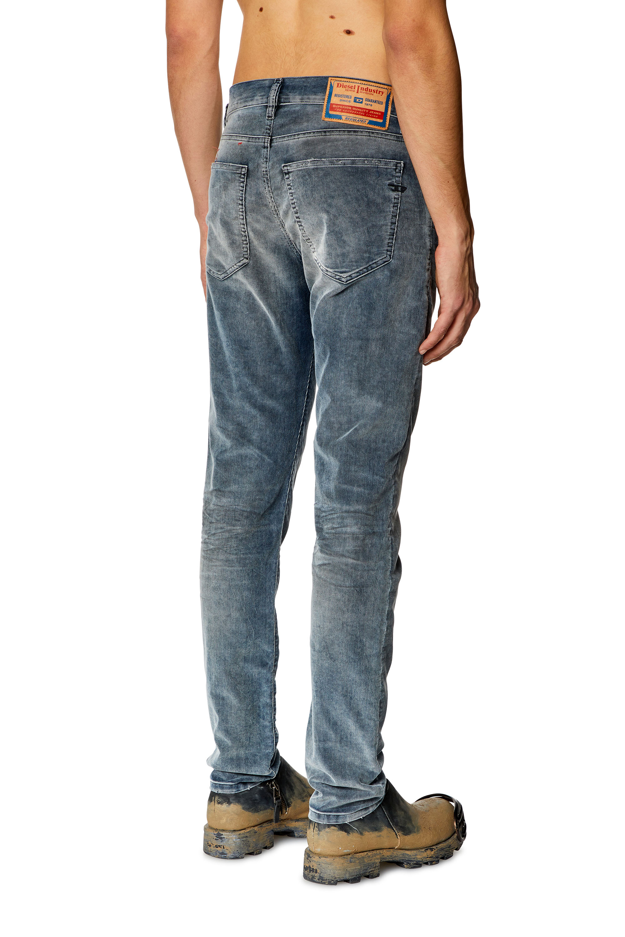 Diesel - Slim Jeans 2019 D-Strukt 068JF, Azul Oscuro - Image 3