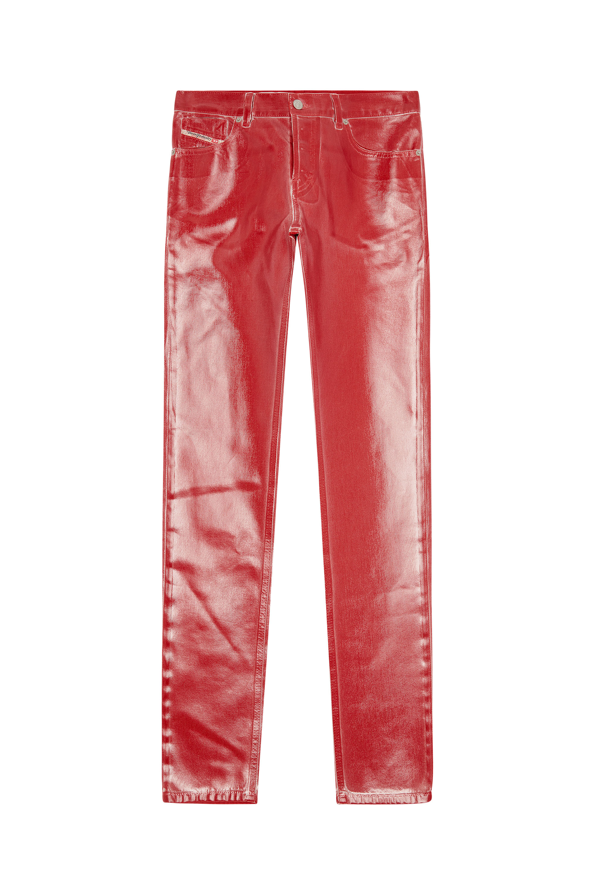 Diesel - 1995 09E50 Straight Jeans, Red - Image 1