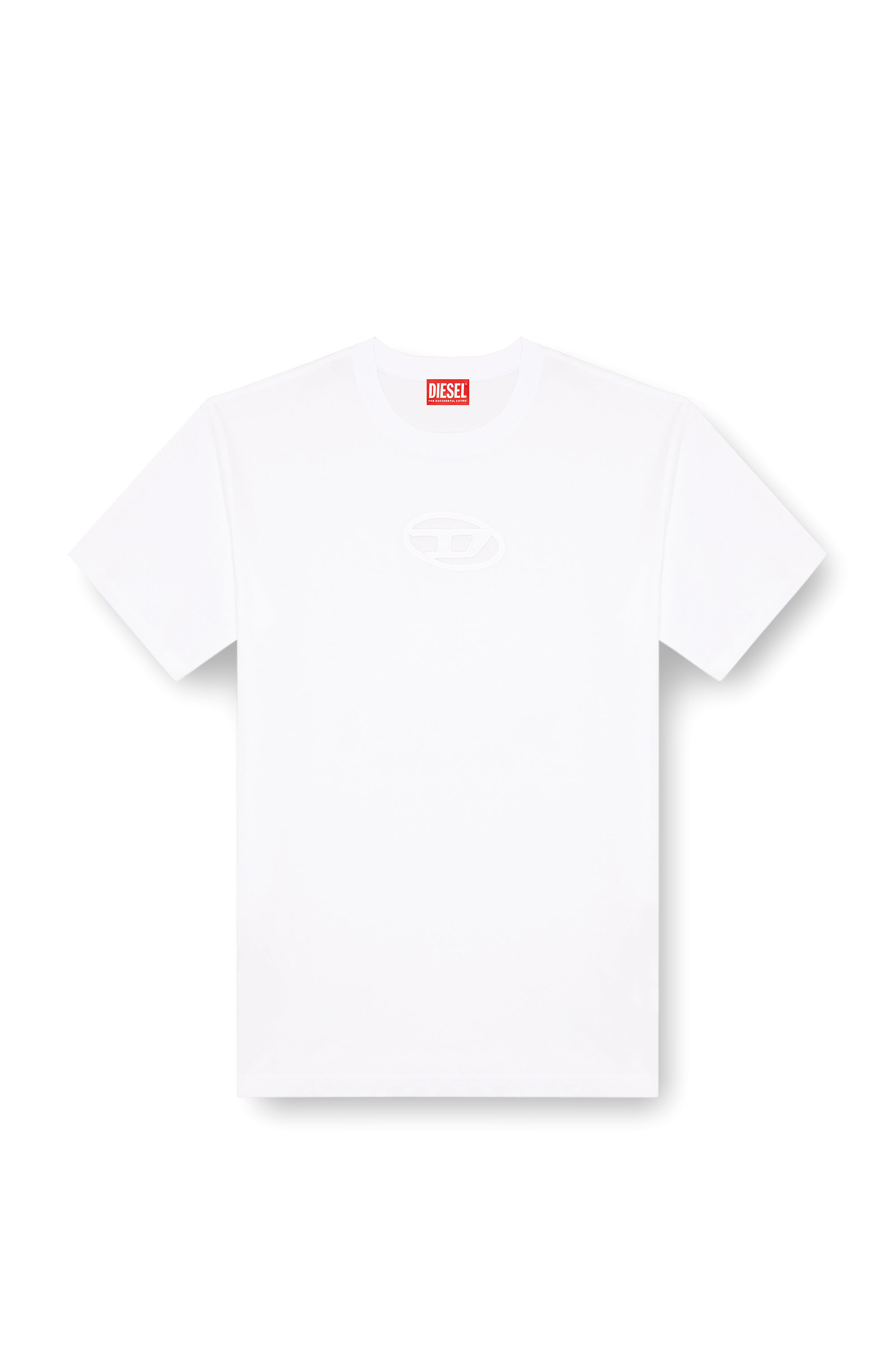 Diesel - T-BOXT-OD, Unisex Camiseta con Oval D bordado in Blanco - Image 6
