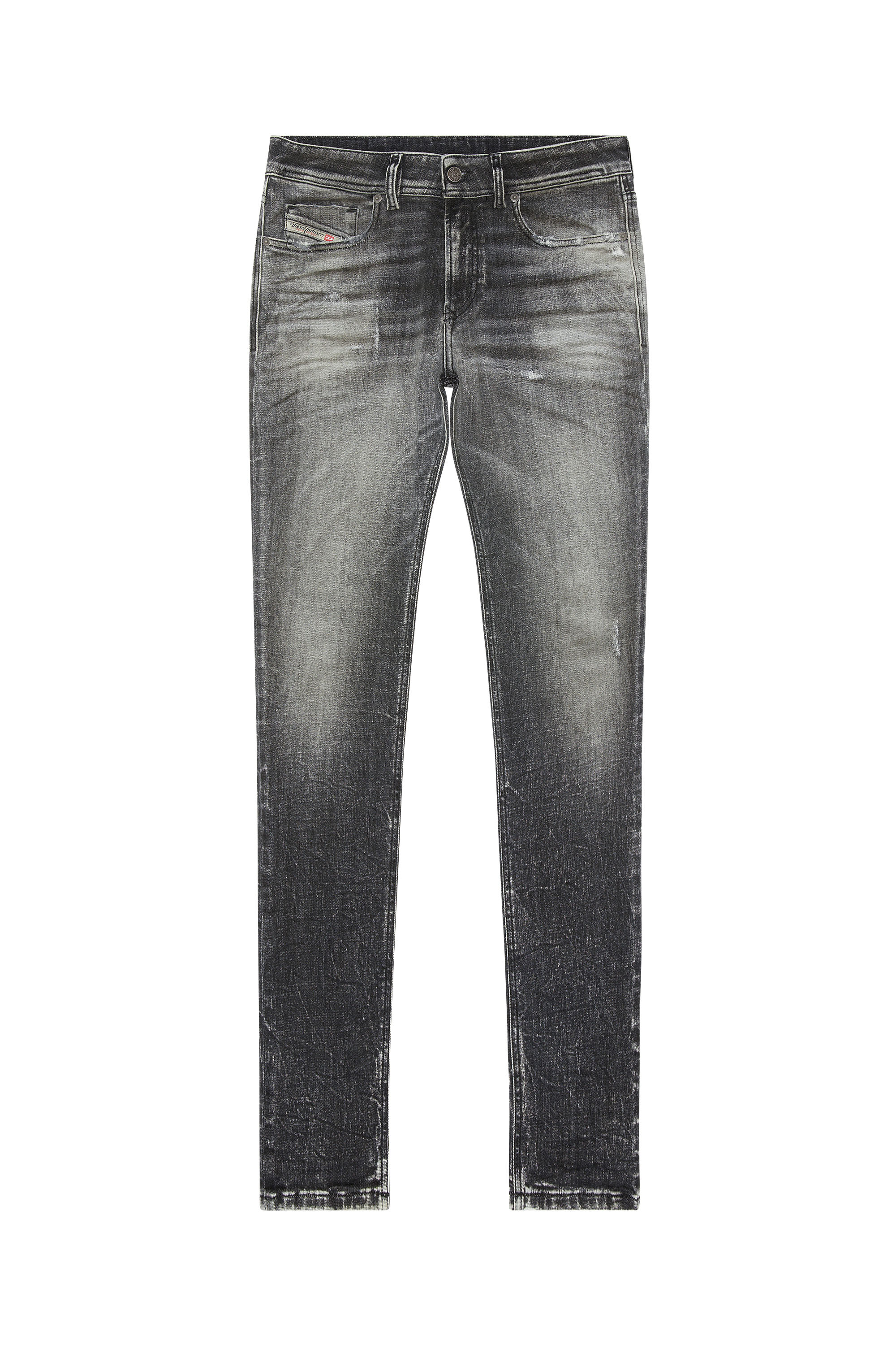 Diesel - Skinny Jeans 1979 Sleenker 09G86, Negro/Gris oscuro - Image 3
