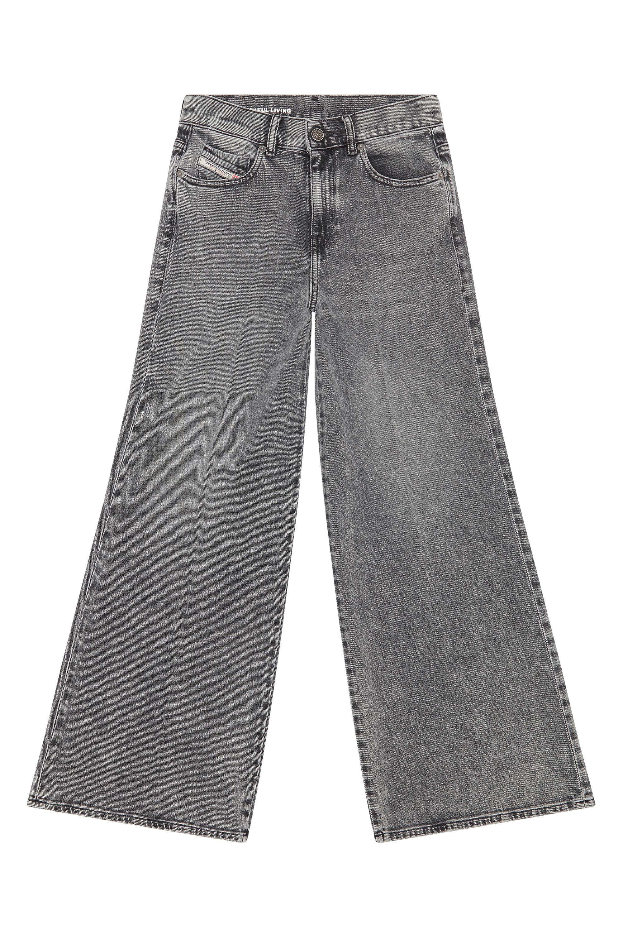 Diesel - Bootcut and Flare Jeans 1978 D-Akemi 09G57, Grey - Image 1